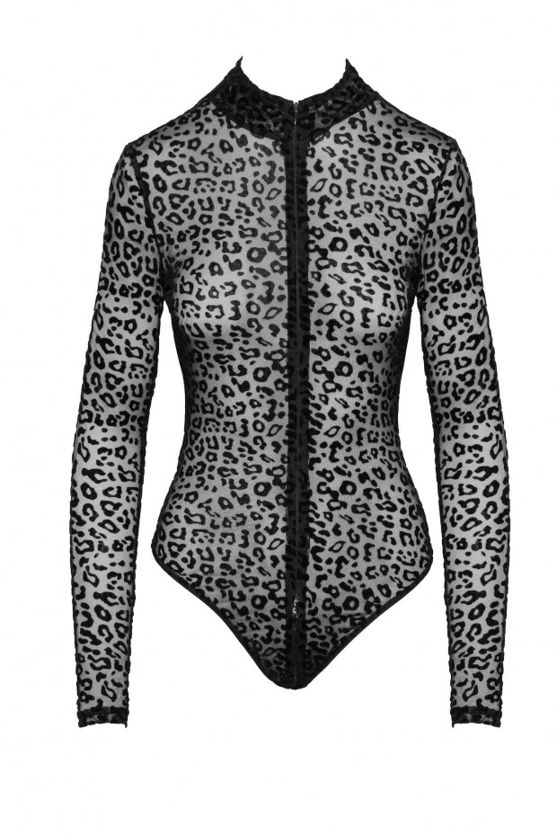 Body Transparent Leopard M, Nr. 5, Erotic24.ro