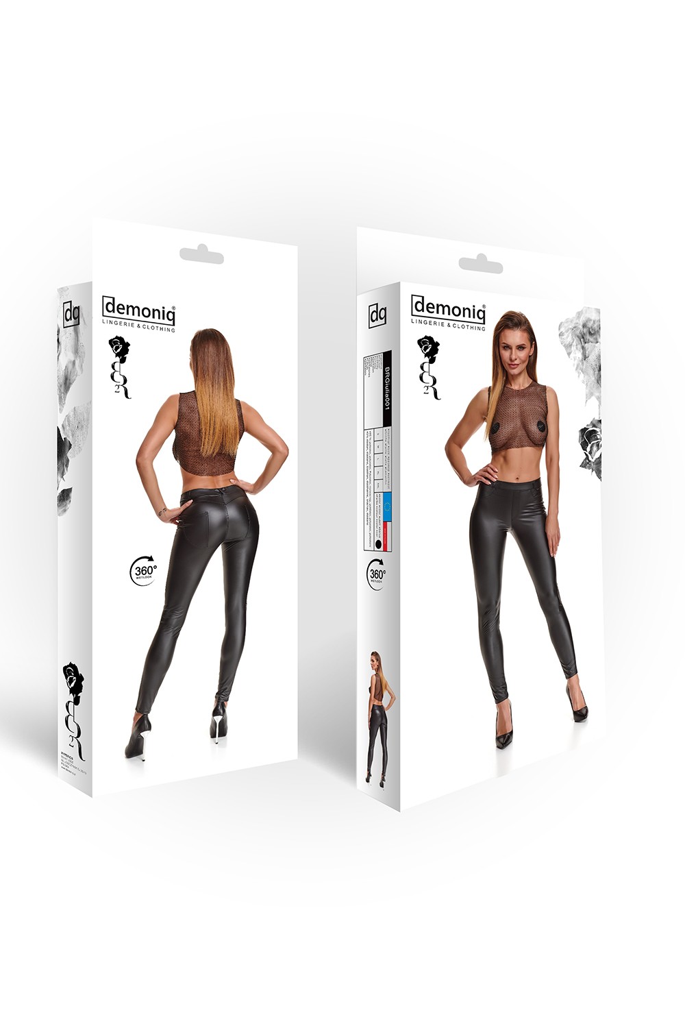 Colanti Giulia, Wetlook, Negru, S, #10, Erotic24.ro