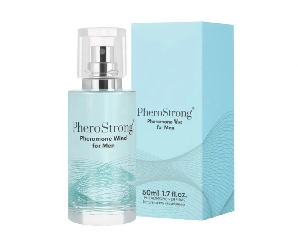 Parfum cu feromoni PheroStrong Wind pentru Barbati, 50 ml
