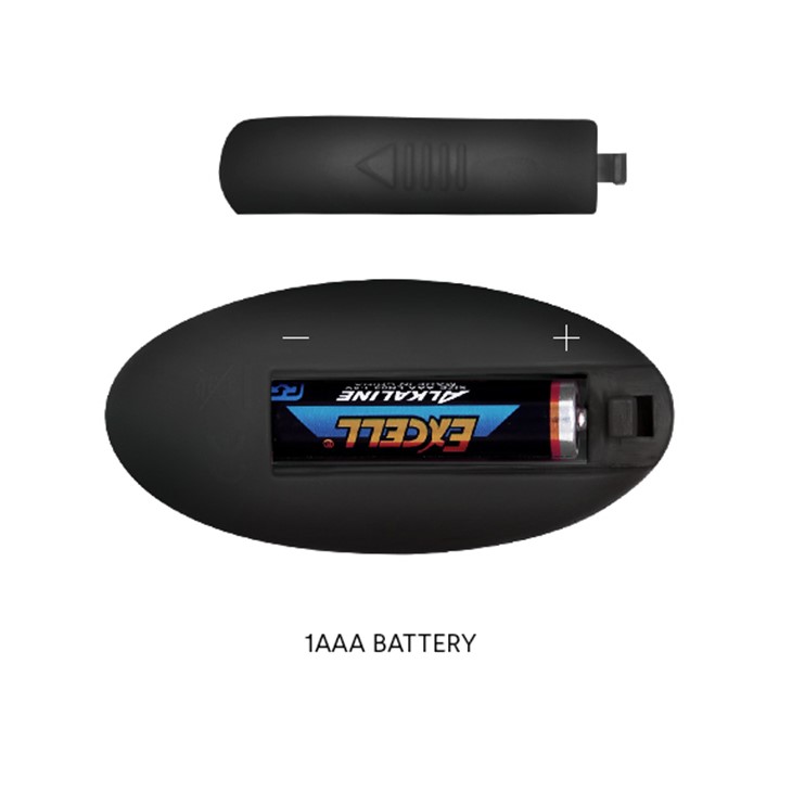 Stimulator Astro Remote Control, 12 Moduri Vibratii Puternice Erospace, Silicon, USB, Negru, #5, Erotic24.ro