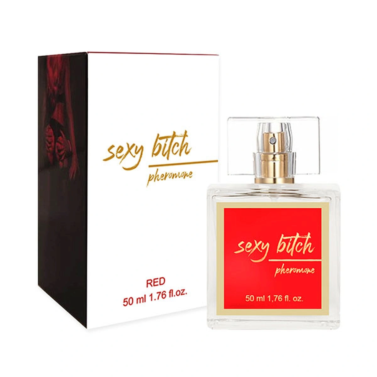 Parfum cu Feromoni pentru Femei SEXY BITCH Red 50 ml