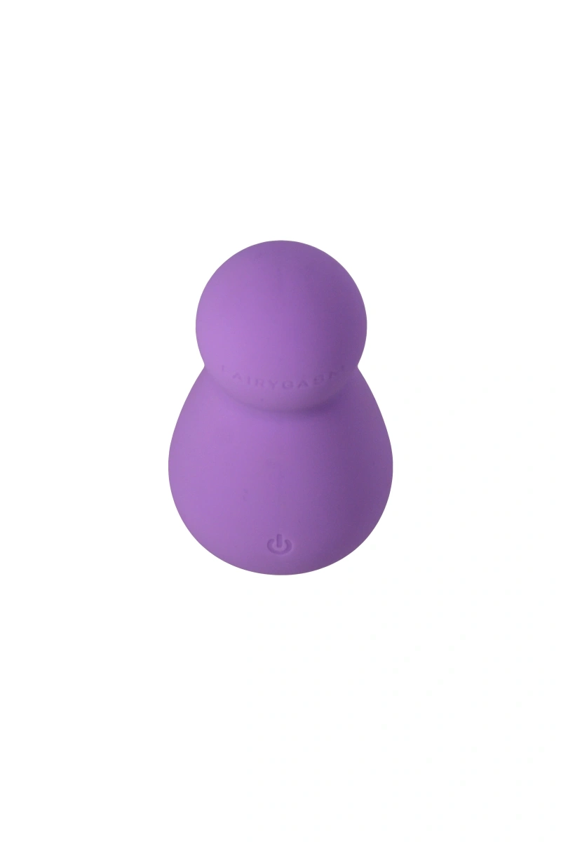 Vibrator Mini Wand Applust FairyGasm, 10 Moduri Vibratii, Silicon, USB, Violet, 7.5 cm, #2, Erotic24.ro