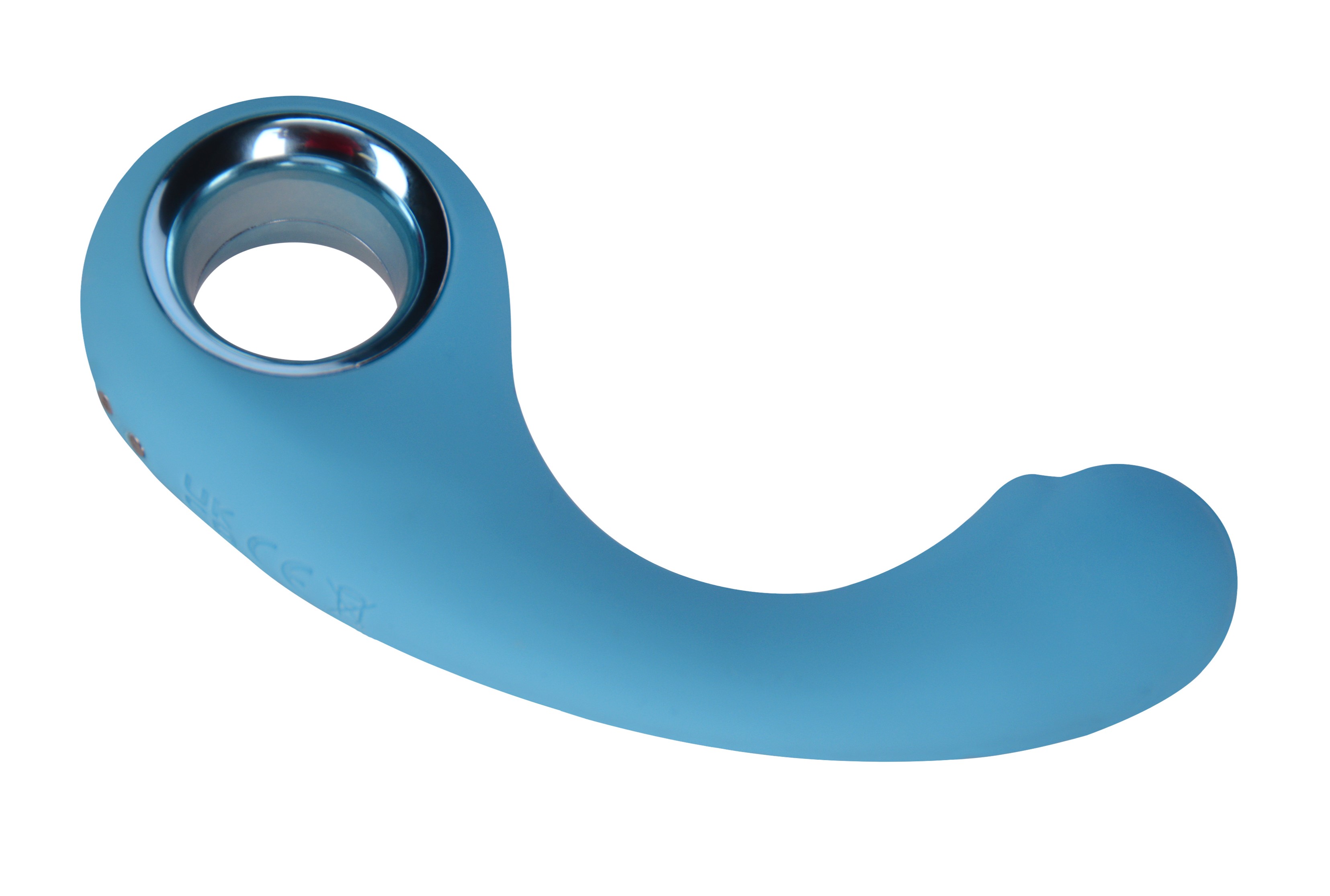 Vibrator BraveryAward FairyGasm, 9 Moduri Vibratii, Silicon, USB, IPX7, Albastru, 12.5 cm, #3, Erotic24.ro