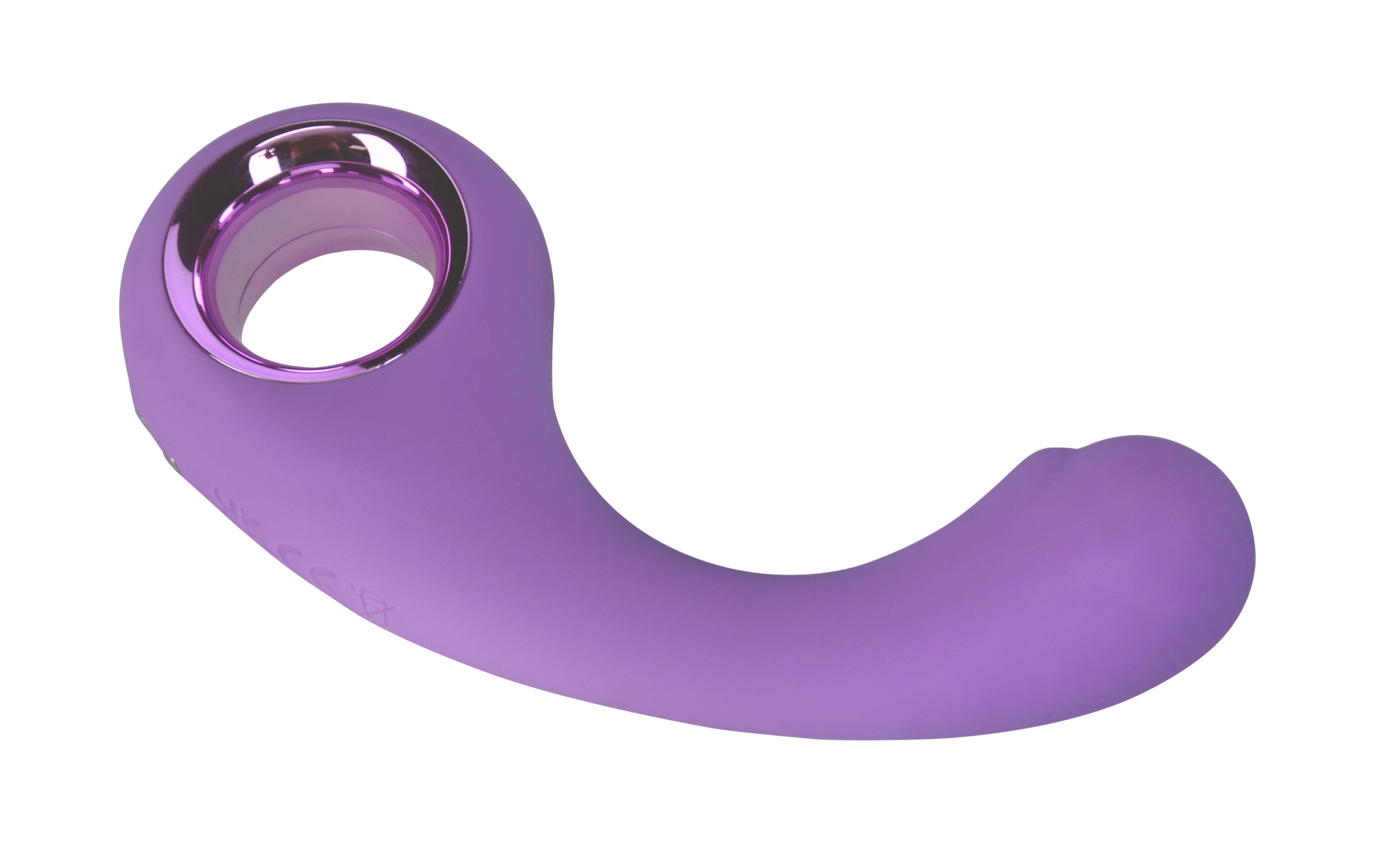 Vibrator BraveryAward FairyGasm, 9 Moduri Vibratii, Silicon, USB, IPX7, Mov, 12.5 cm, Nr. 4, Erotic24.ro