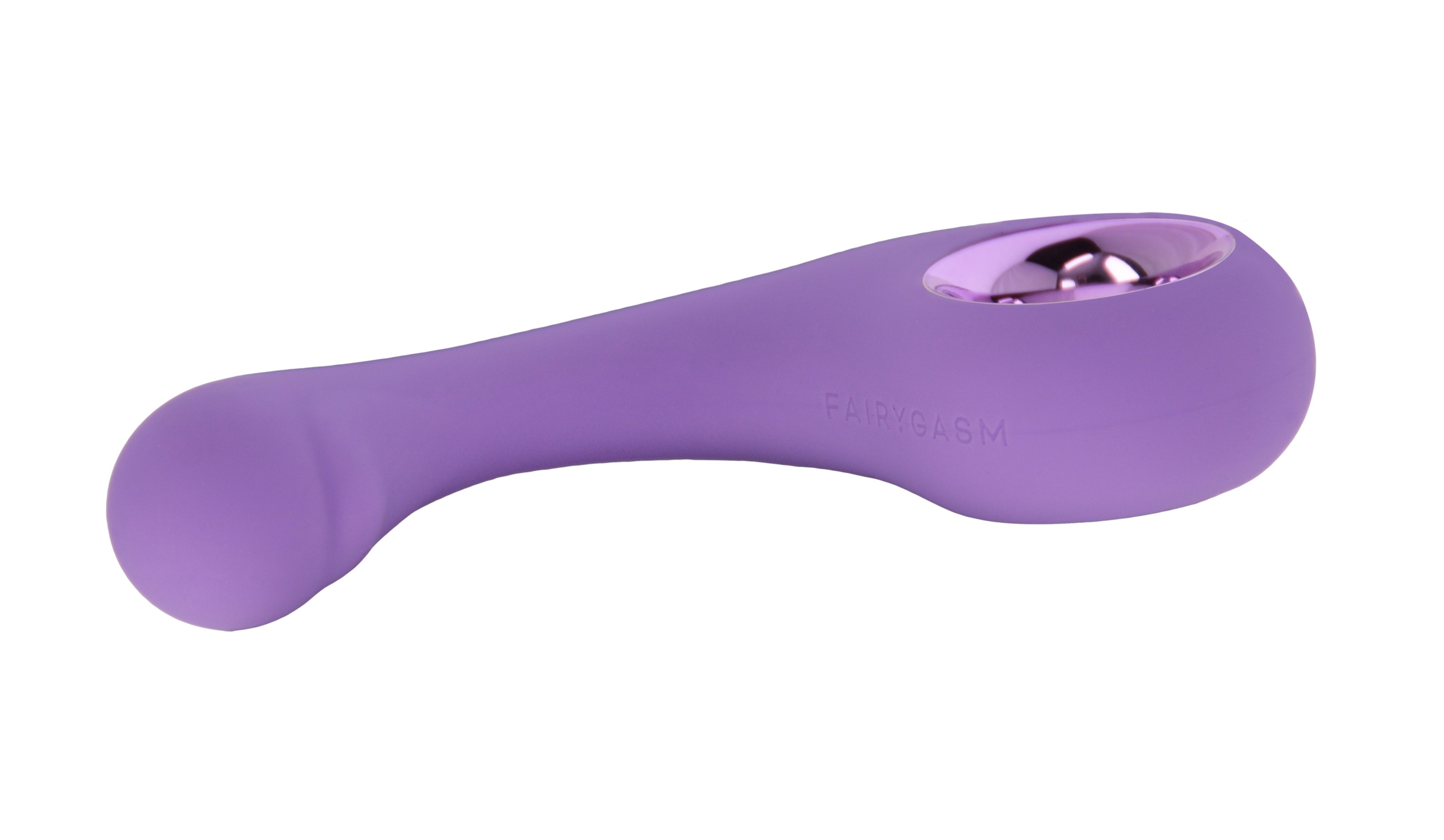 Vibrator BraveryAward FairyGasm, 9 Moduri Vibratii, Silicon, USB, IPX7, Mov, 12.5 cm, Nr. 5, Erotic24.ro