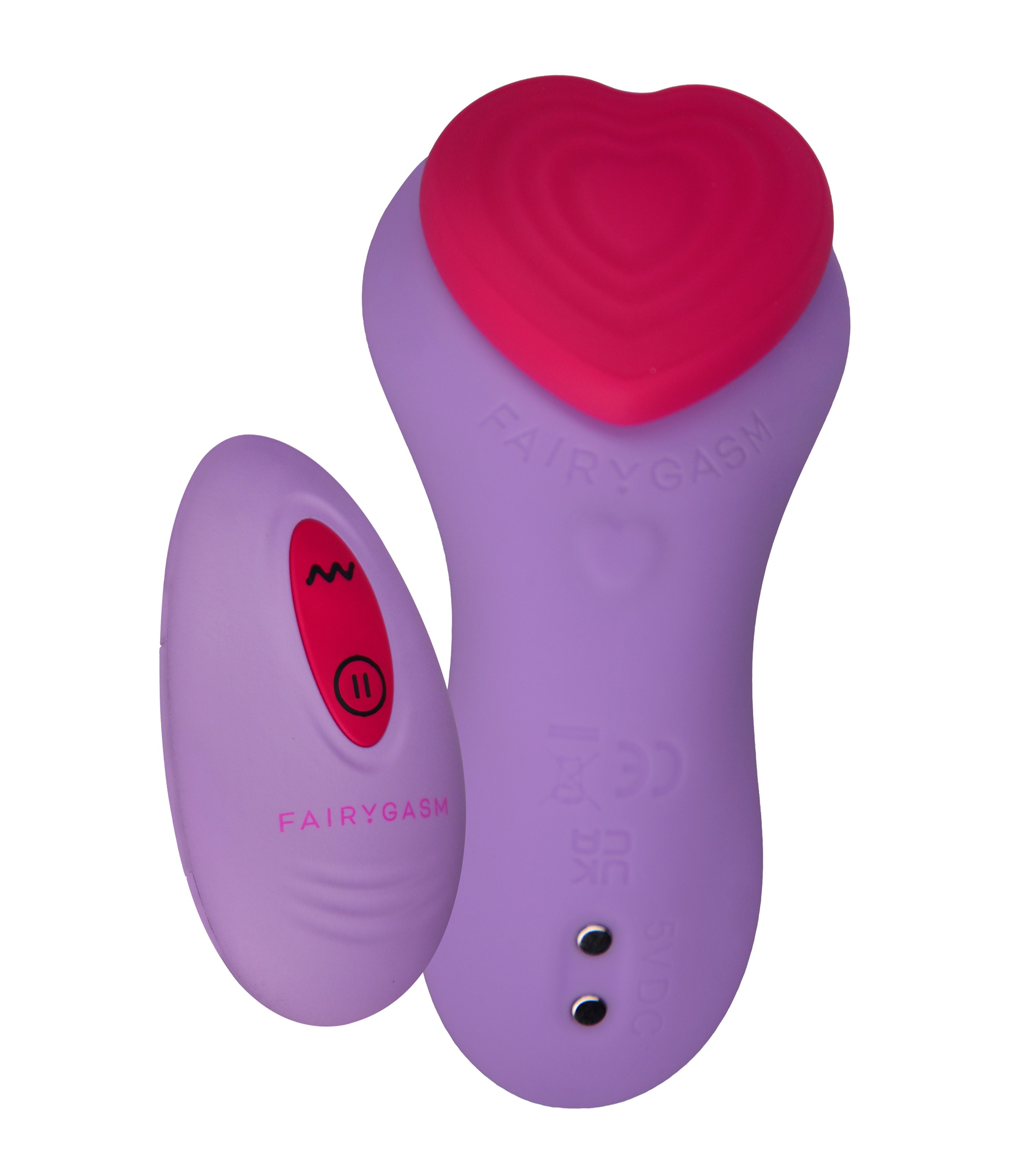 Vibrator Wearable HeartGem FairyGasm, 9 Moduri Vibratii, Remote Control, Silicon, USB, Mov, #2, Erotic24.ro