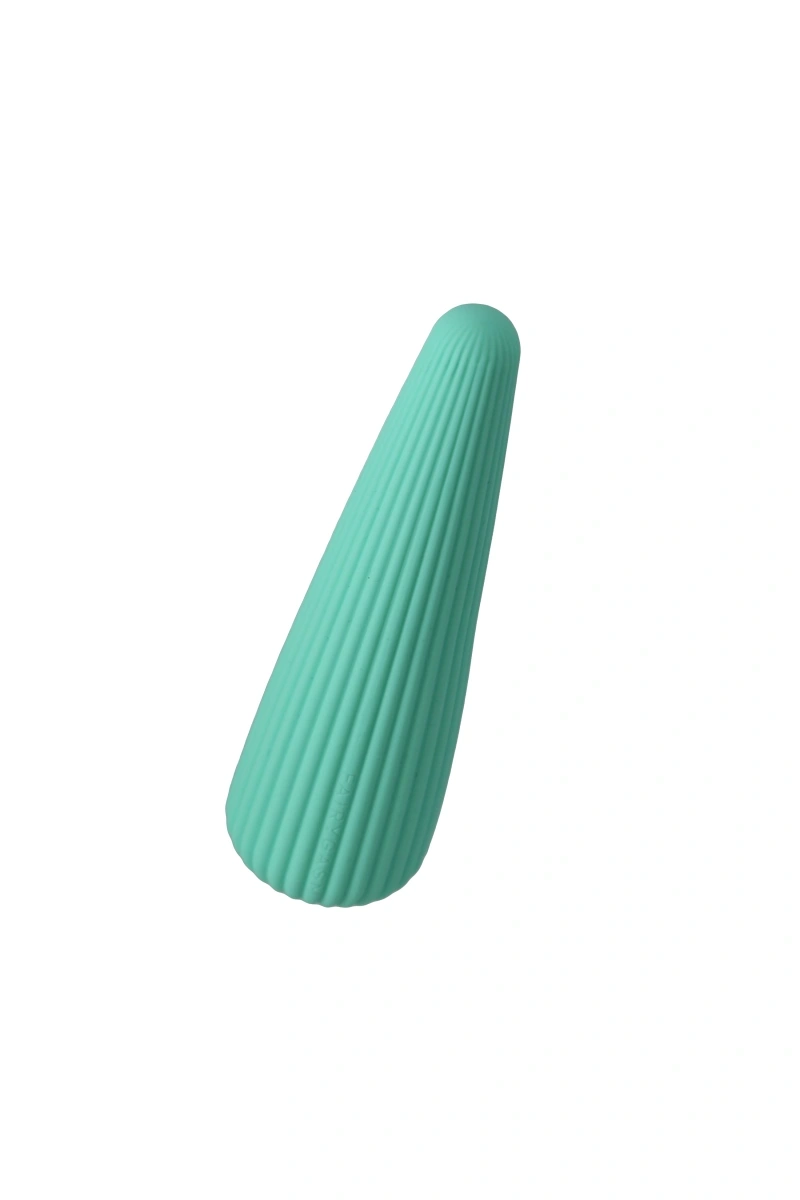 Vibrator IcyCone FairyGasm, 10 Moduri Vibratii, USB, Verde, 13.5 cm, #3, Erotic24.ro