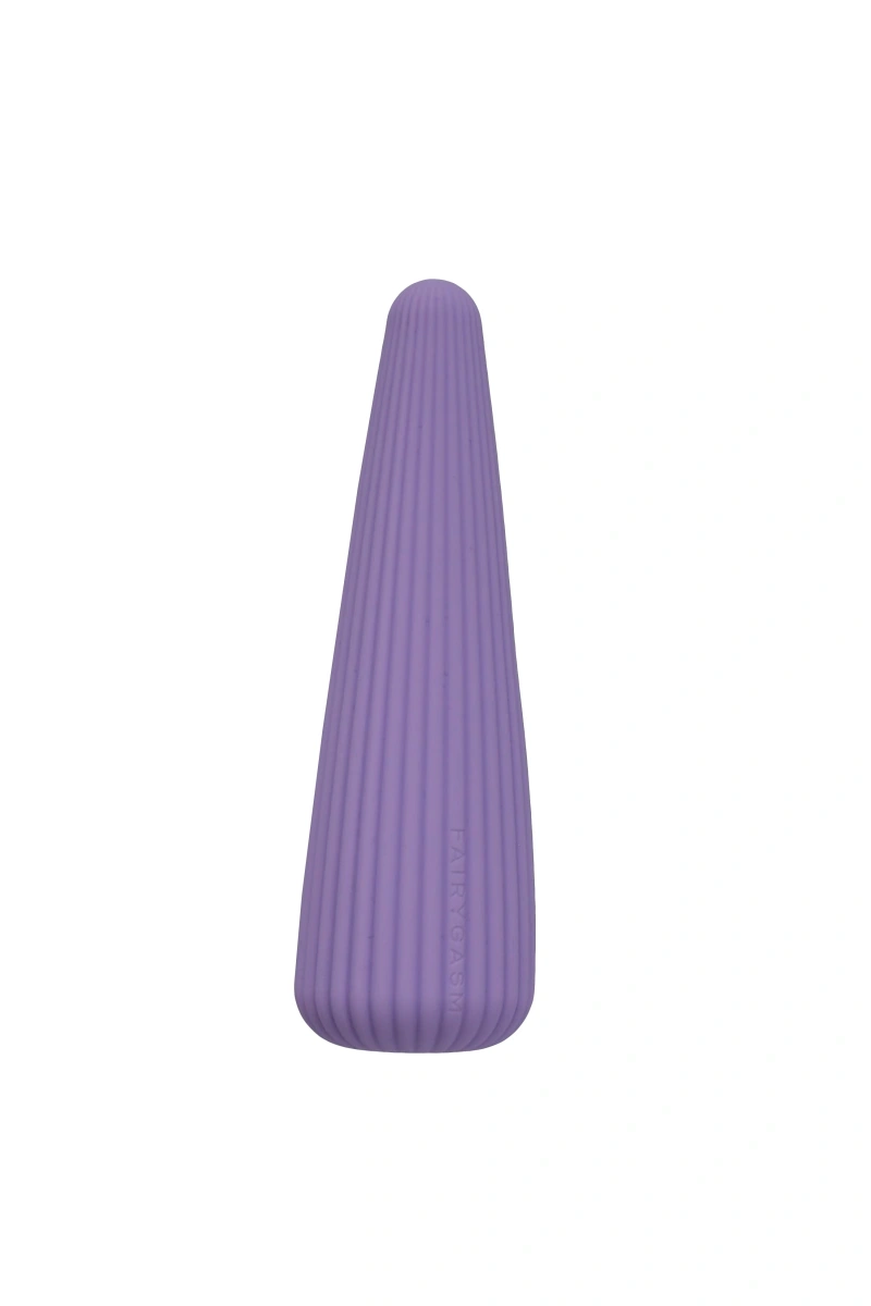 Vibrator IcyCone FairyGasm, 10 Moduri Vibratii, USB, Violet, 13.5 cm, Nr. 3, Erotic24.ro