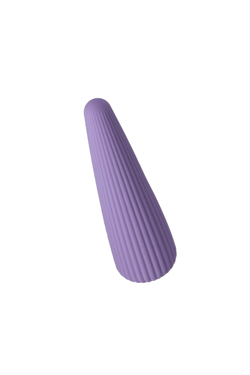 Vibrator IcyCone FairyGasm, 10 Moduri Vibratii, USB, Violet, 13.5 cm