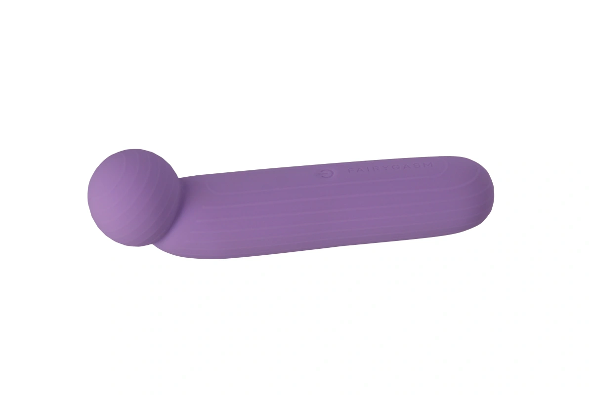 Vibrator Wand LustTree FairyGasm, 10 Moduri Vibratii, USB, Violet, 14.2 cm, #4, Erotic24.ro