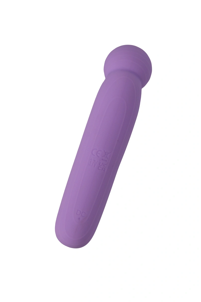 Vibrator Wand LustTree FairyGasm, 10 Moduri Vibratii, USB, Violet, 14.2 cm, #2, Erotic24.ro