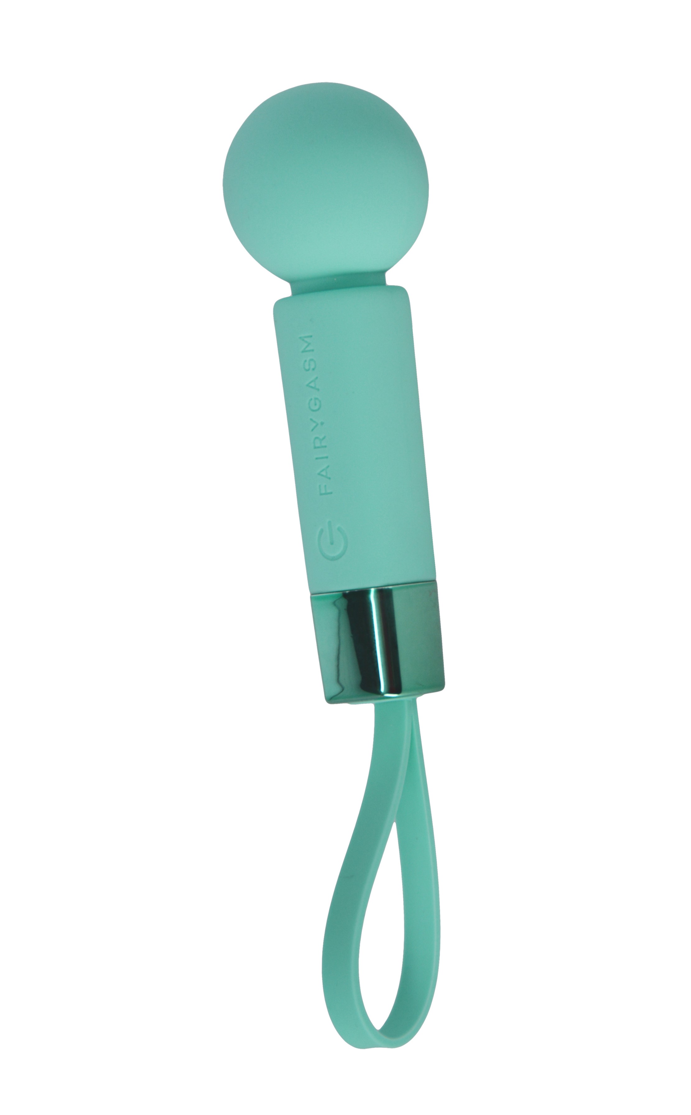Mini Wand Pearlstasy FairyGasm, 8 Moduri Vibratii, Silicon, USB, IPX7, Verde, 11 cm, Nr. 2, Erotic24.ro