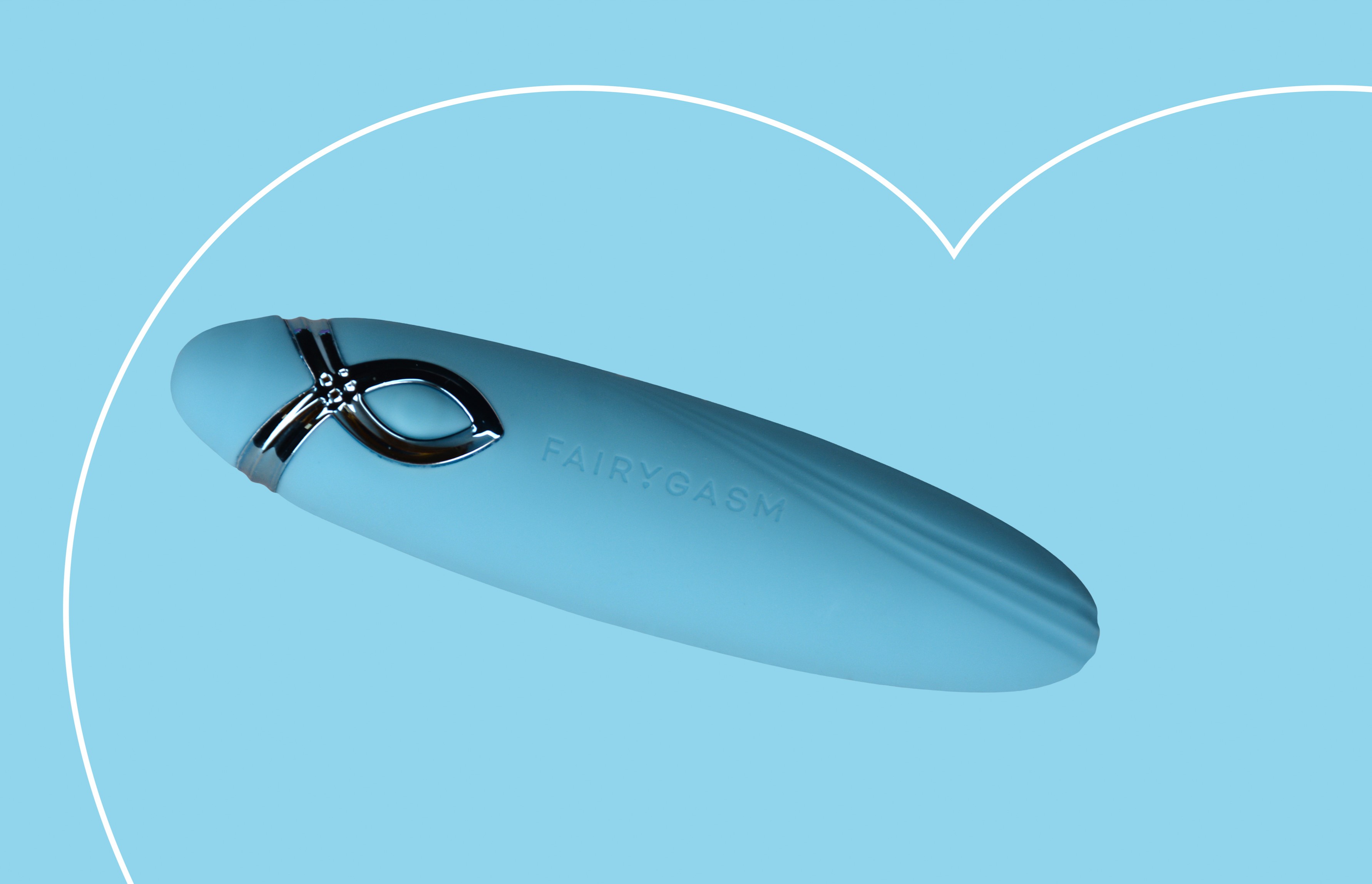 Vibrator PleasureArrow FairyGasm, 9 Moduri Vibratii, Silicon, USB, Albastru, 11.5 cm, #6, Erotic24.ro