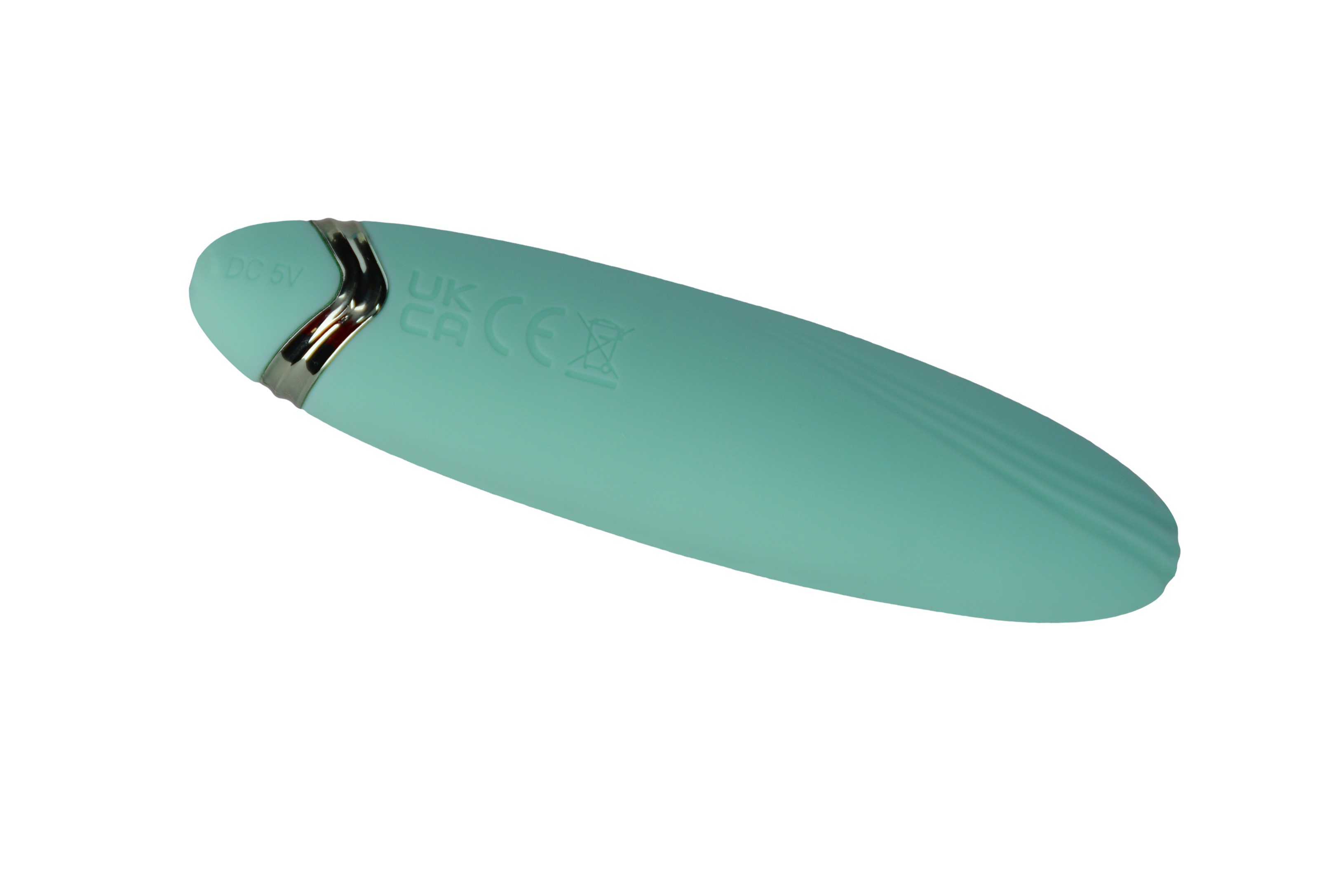 Vibrator PleasureArrow FairyGasm, 9 Moduri Vibratii, Silicon, USB, Verde, 11.5 cm, #5, Erotic24.ro