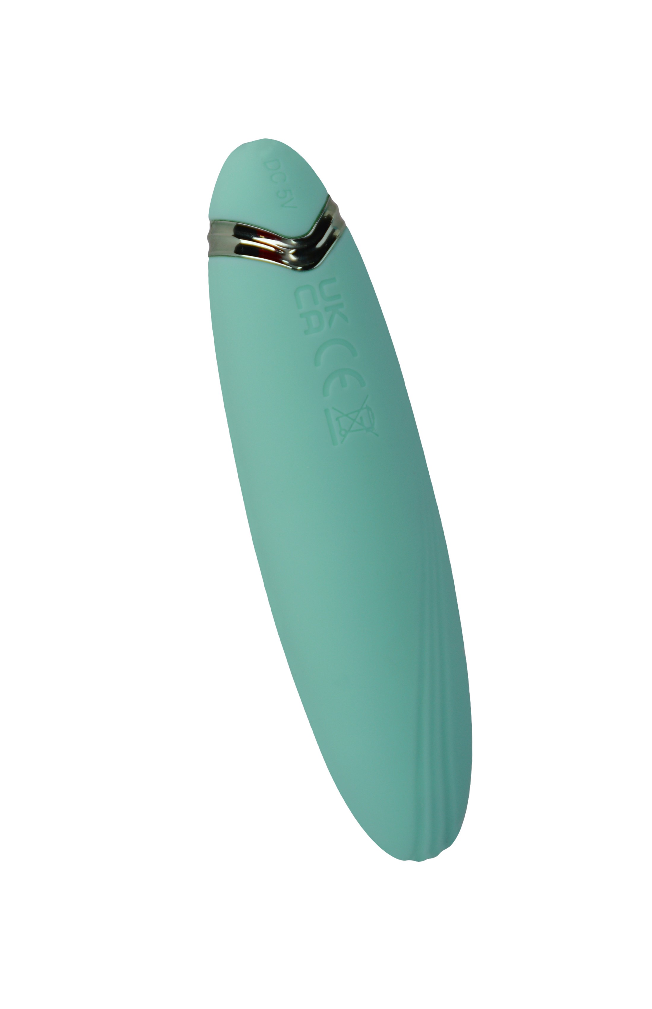 Vibrator PleasureArrow FairyGasm, 9 Moduri Vibratii, Silicon, USB, Verde, 11.5 cm, #3, Erotic24.ro