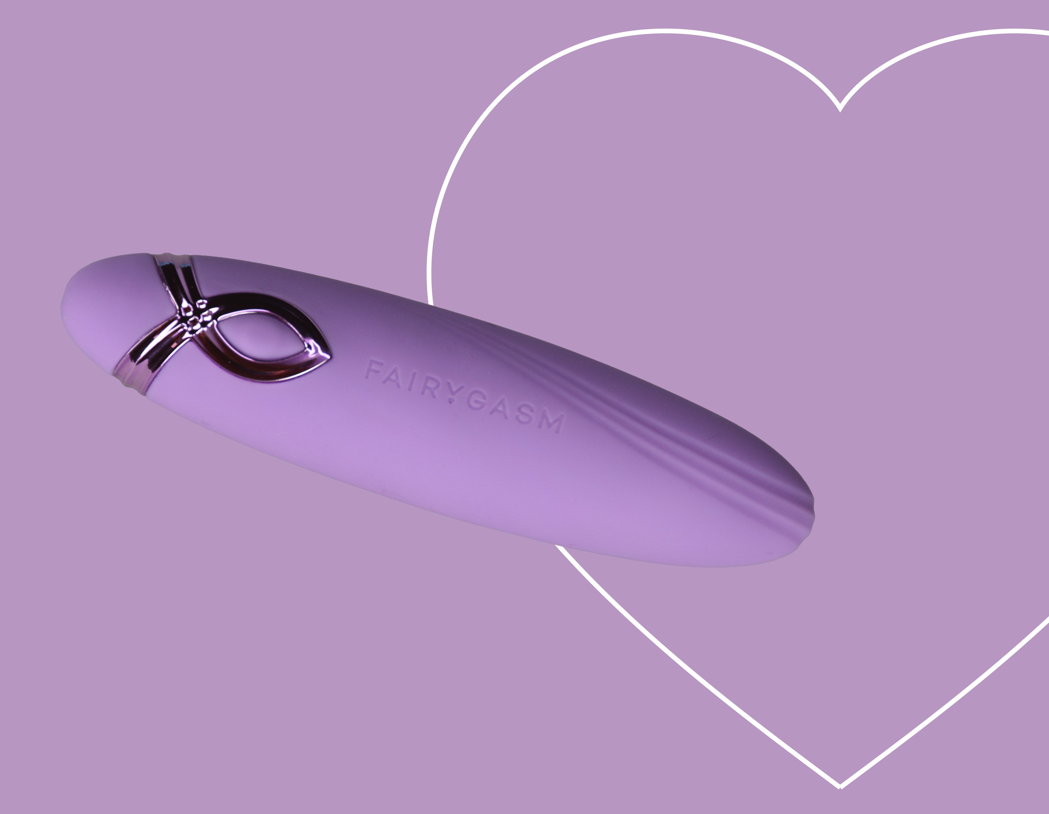 Vibrator PleasureArrow FairyGasm, 9 Moduri Vibratii, Silicon, USB, Mov, 11.5 cm, #7, Erotic24.ro