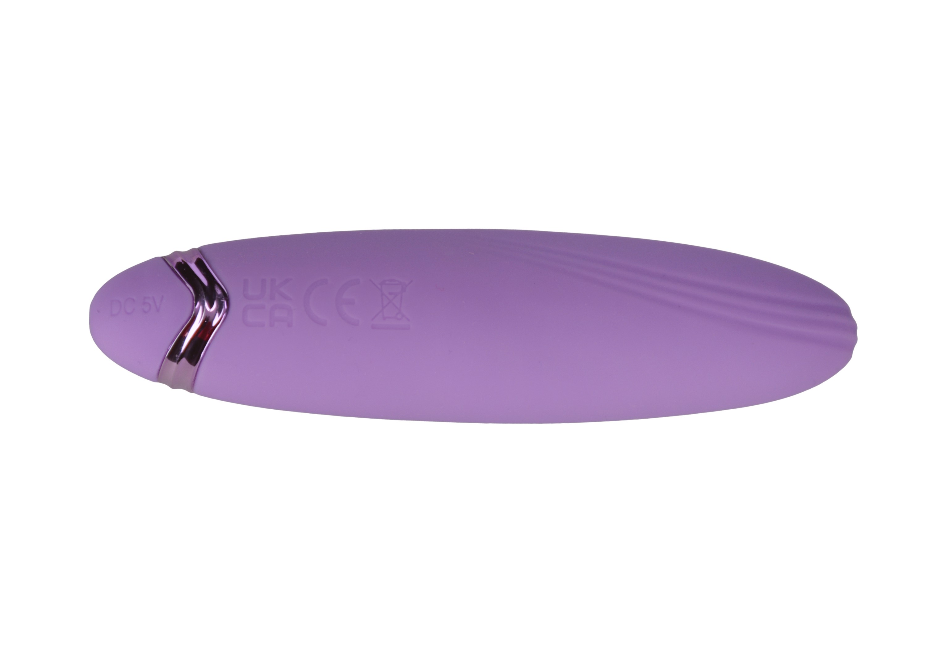 Vibrator PleasureArrow FairyGasm, 9 Moduri Vibratii, Silicon, USB, Mov, 11.5 cm, #6, Erotic24.ro