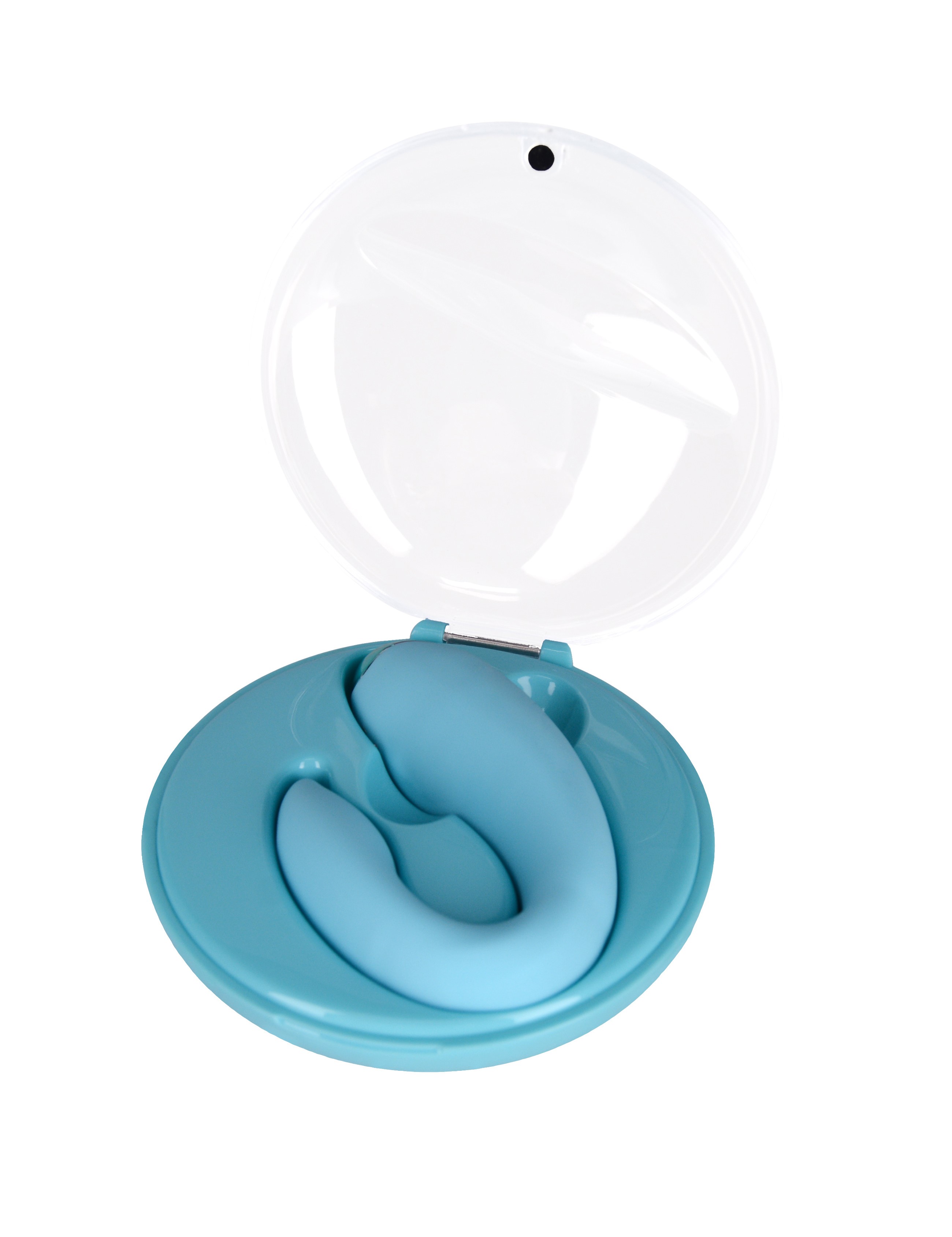 Vibrator Cuplu PleasureBerry FairyGasm, 10 Moduri Vibratii, Remote Control, Silicon, USB, IPX7, Albastru, #2, Erotic24.ro