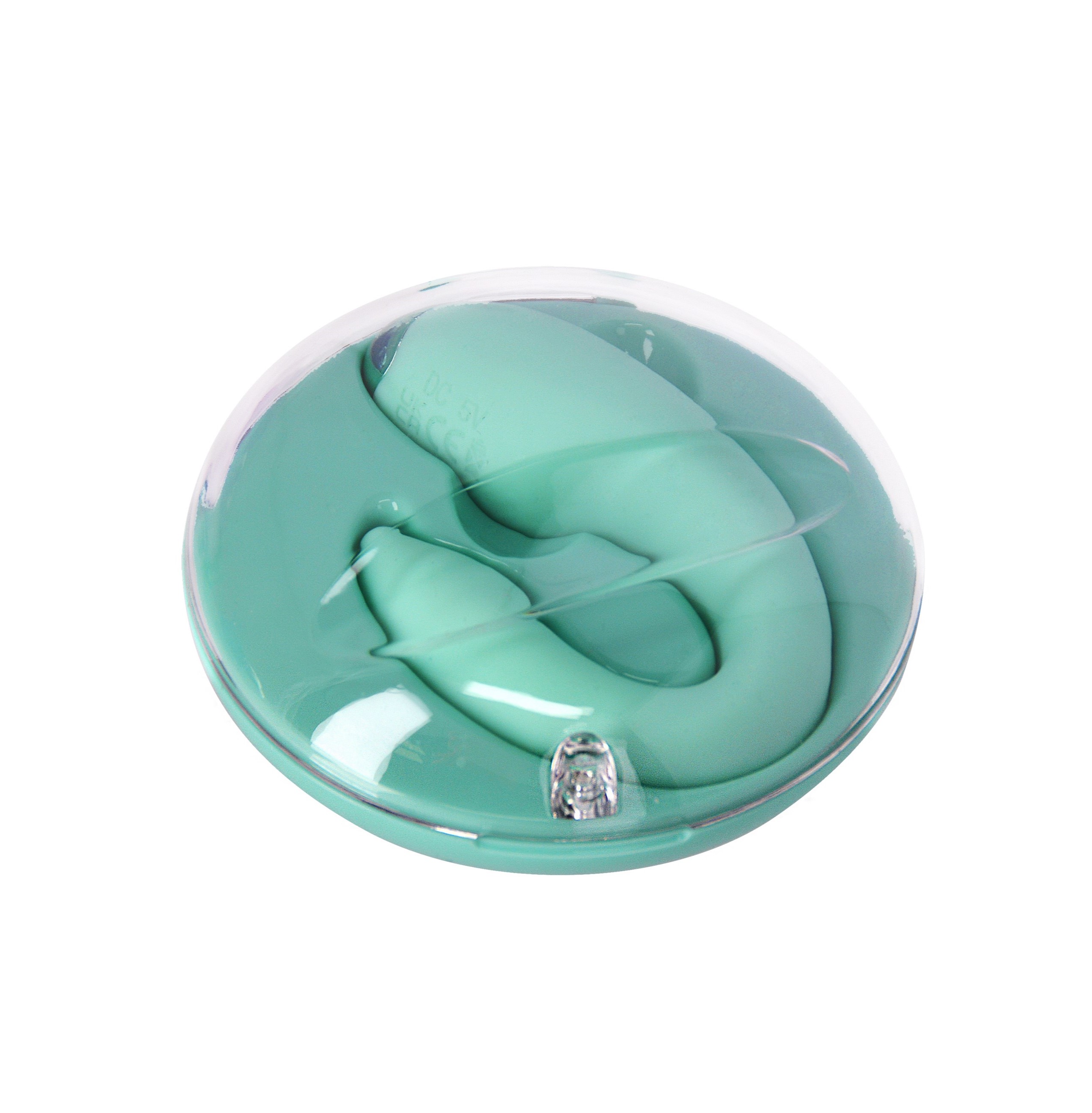 Vibrator Cuplu PleasureBerry FairyGasm, 10 Moduri Vibratii, Remote Control, Silicon, USB, IPX7, Verde, #3, Erotic24.ro
