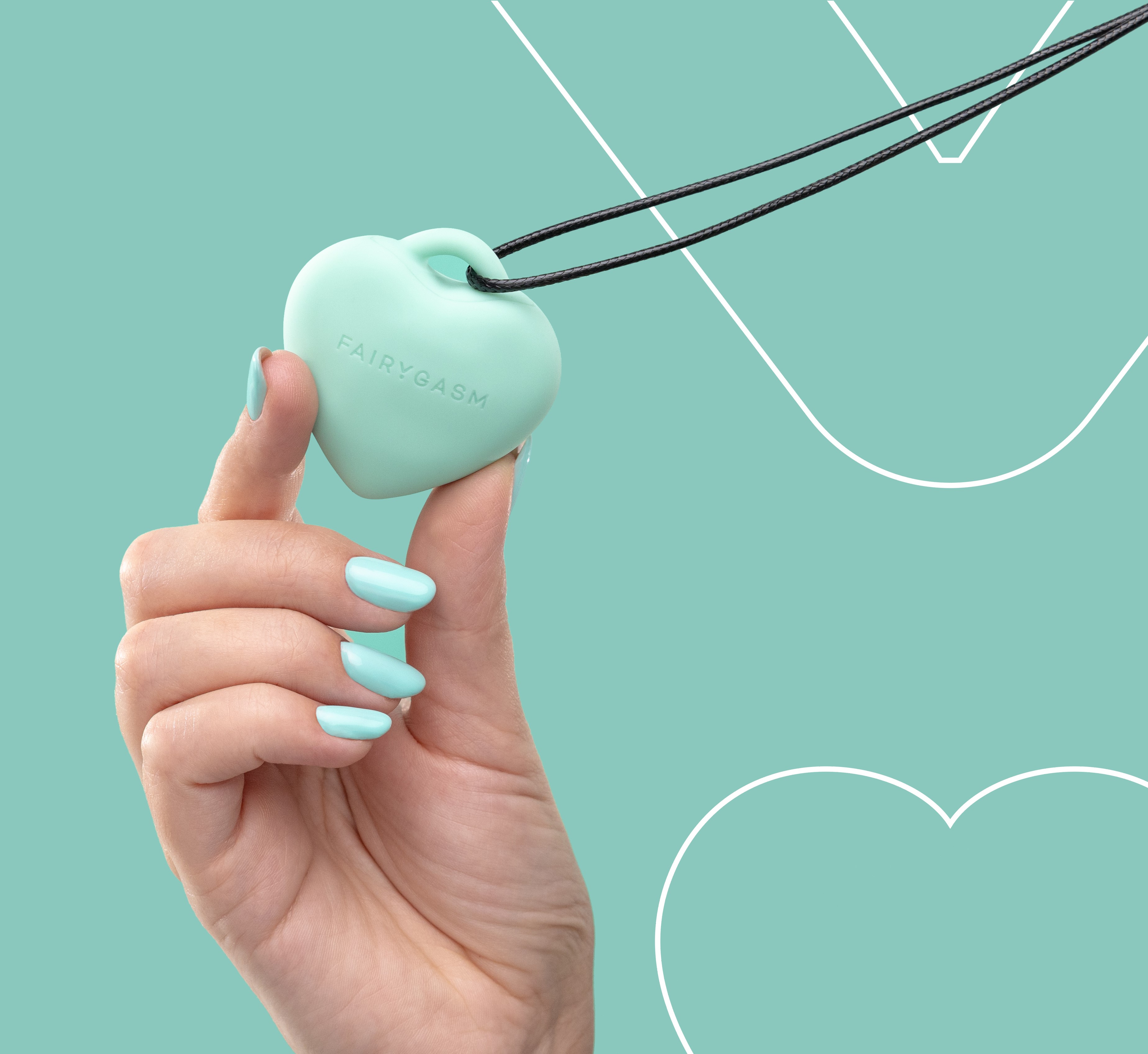 Mini Vibrator PleasureStone FairyGasm, 8 Moduri Vibratii, Silicon, USB, IPX7, Verde, #5, Erotic24.ro