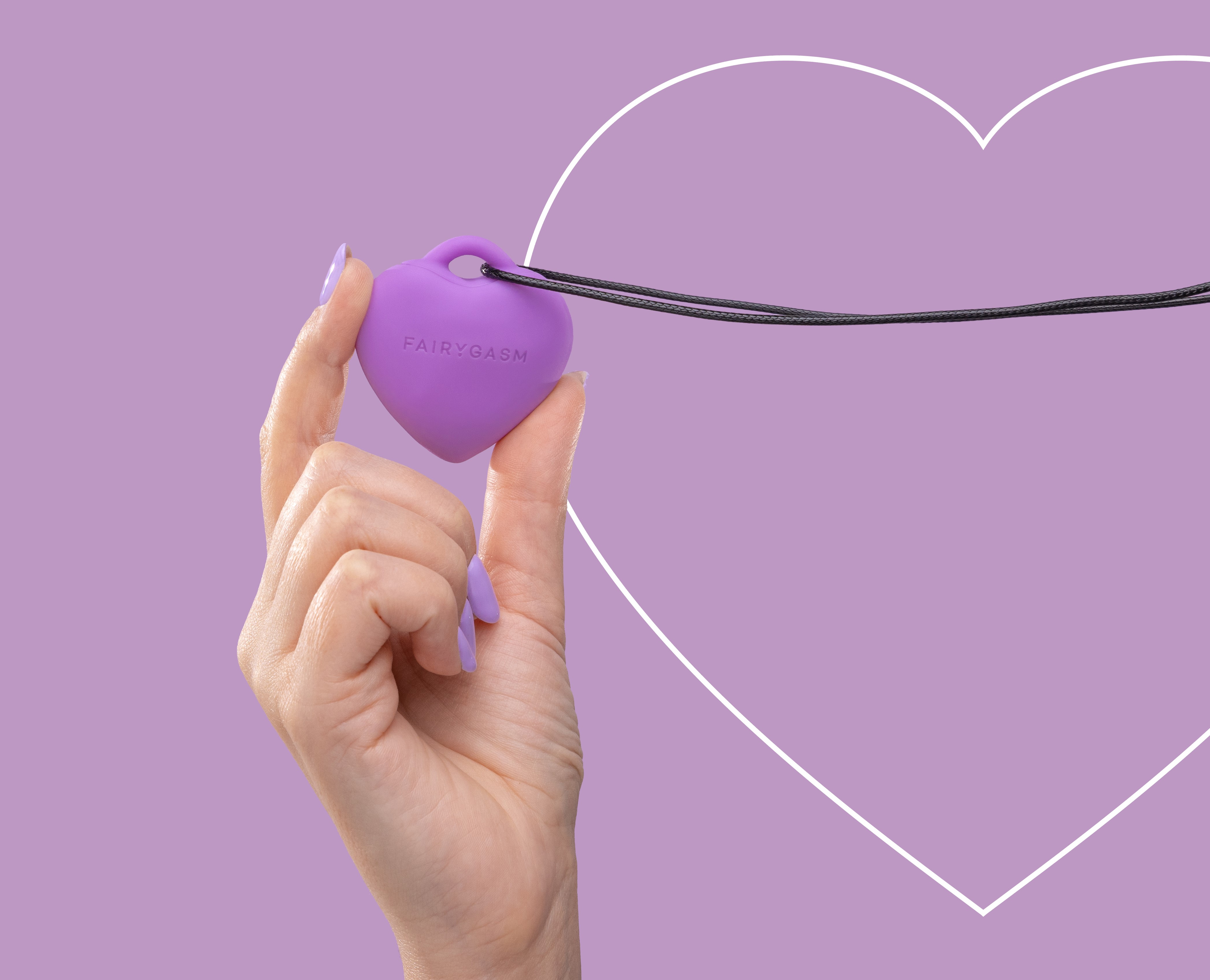 Mini Vibrator PleasureStone FairyGasm, 8 Moduri Vibratii, Silicon, USB, IPX7, Mov, #5, Erotic24.ro