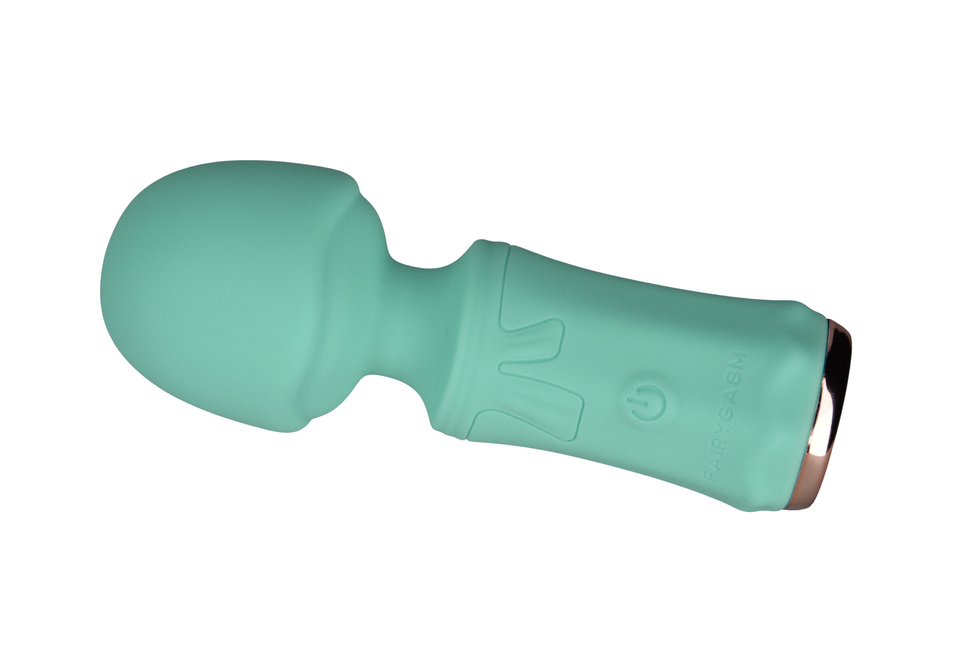 Mini Wand SecretFuntasy FairyGasm, 10 Moduri Vibratii, Silicon, USB, IPX7, Verde, 11 cm, #5, Erotic24.ro
