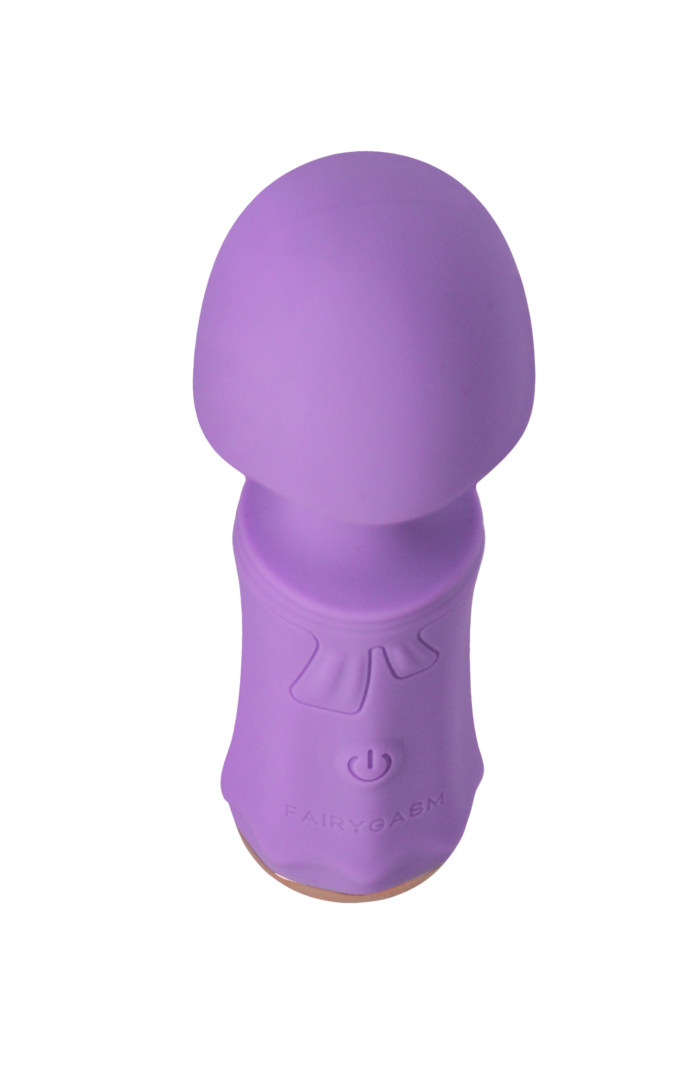Mini Wand SecretFuntasy FairyGasm, 10 Moduri Vibratii, Silicon, USB, IPX7, Mov, 11 cm, #3, Erotic24.ro