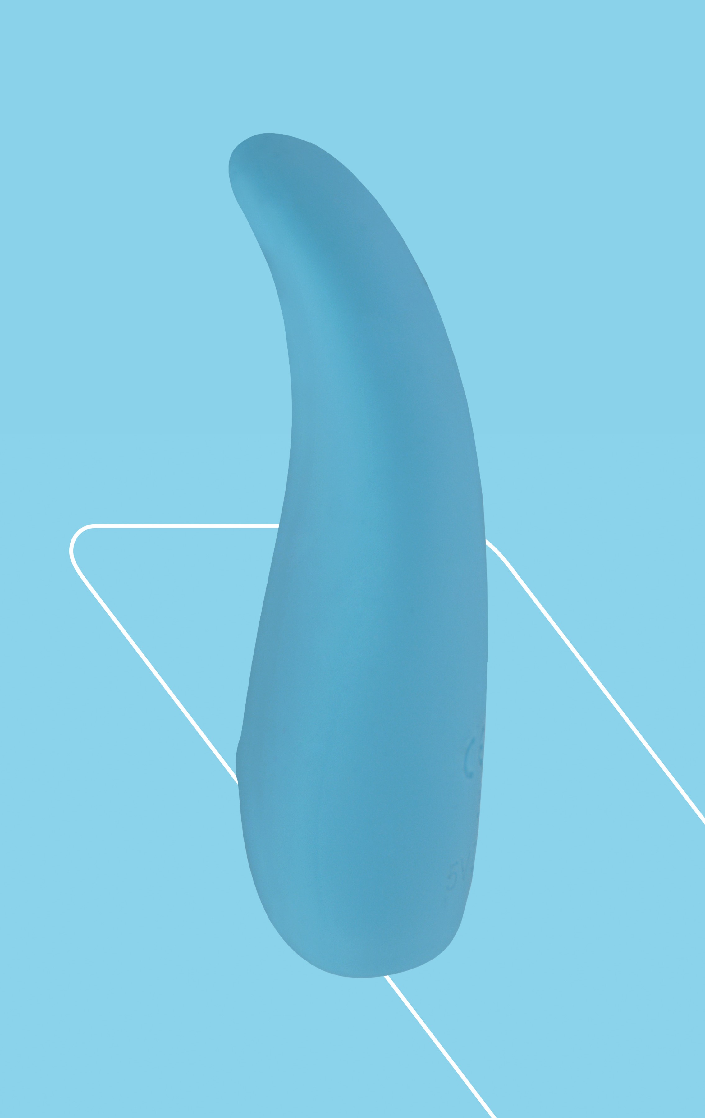 Vibrator ThrillLeaf FairyGasm, 10 Moduri Vibratii, Silicon, USB, Albastru, 9.8 cm, Nr. 6, Erotic24.ro