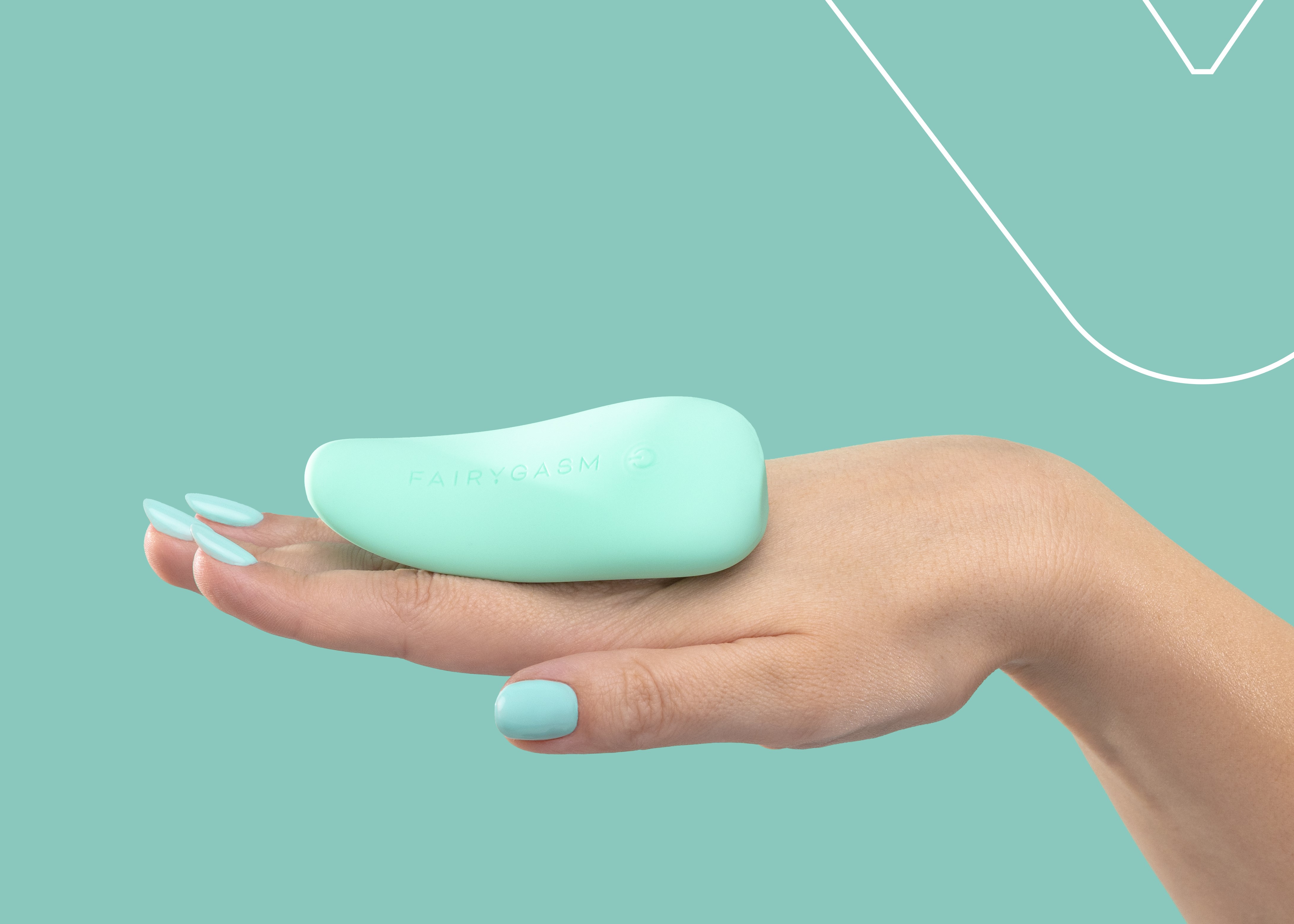 Vibrator ThrillLeaf FairyGasm, 10 Moduri Vibratii, Silicon, USB, Verde, 9.8 cm, Nr. 6, Erotic24.ro