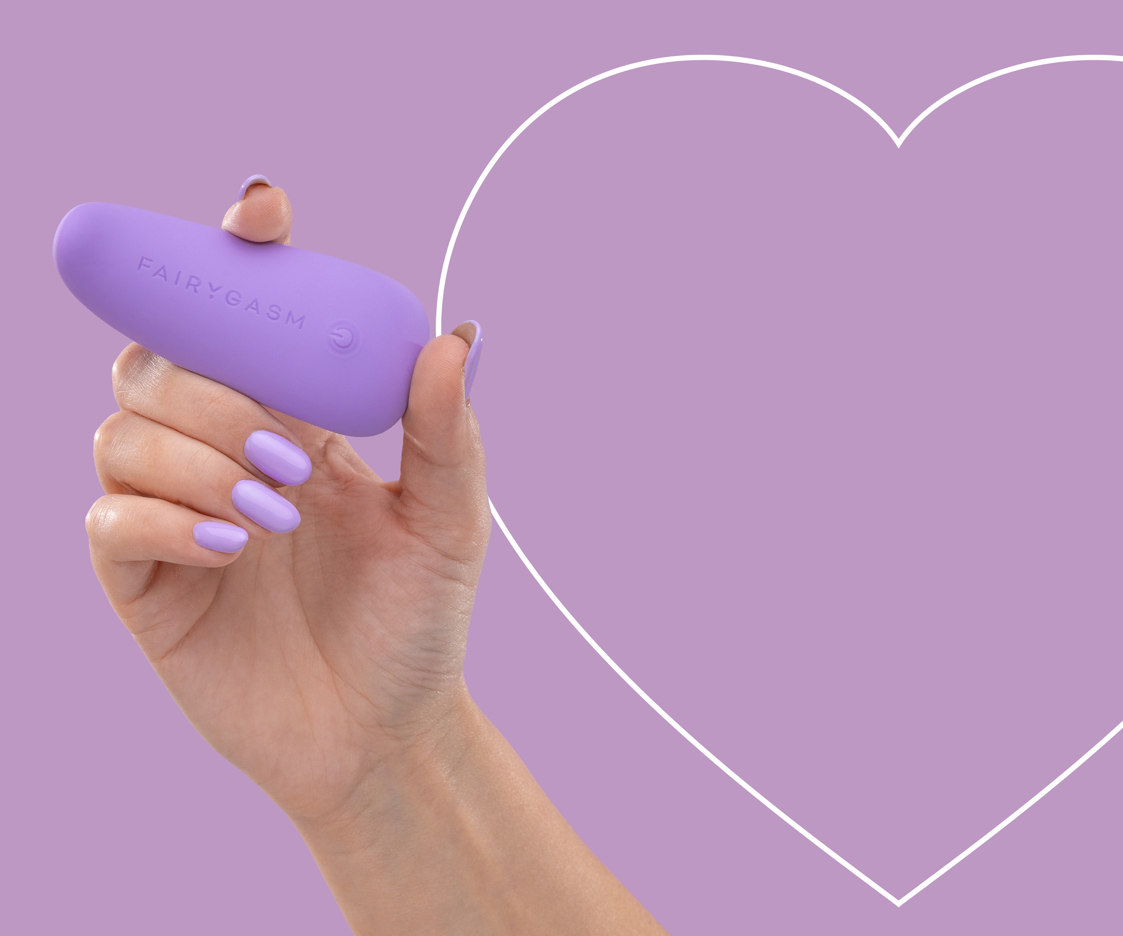 Vibrator ThrillLeaf FairyGasm, 10 Moduri Vibratii, Silicon, USB, Mov, 9.8 cm, #6, Erotic24.ro