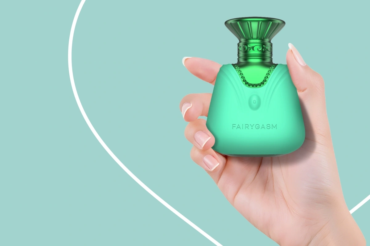 Vibrator Perfumgasm Bliss FairyGasm, 9 Moduri Licking, Silicon, USB, Verde, #8, Erotic24.ro