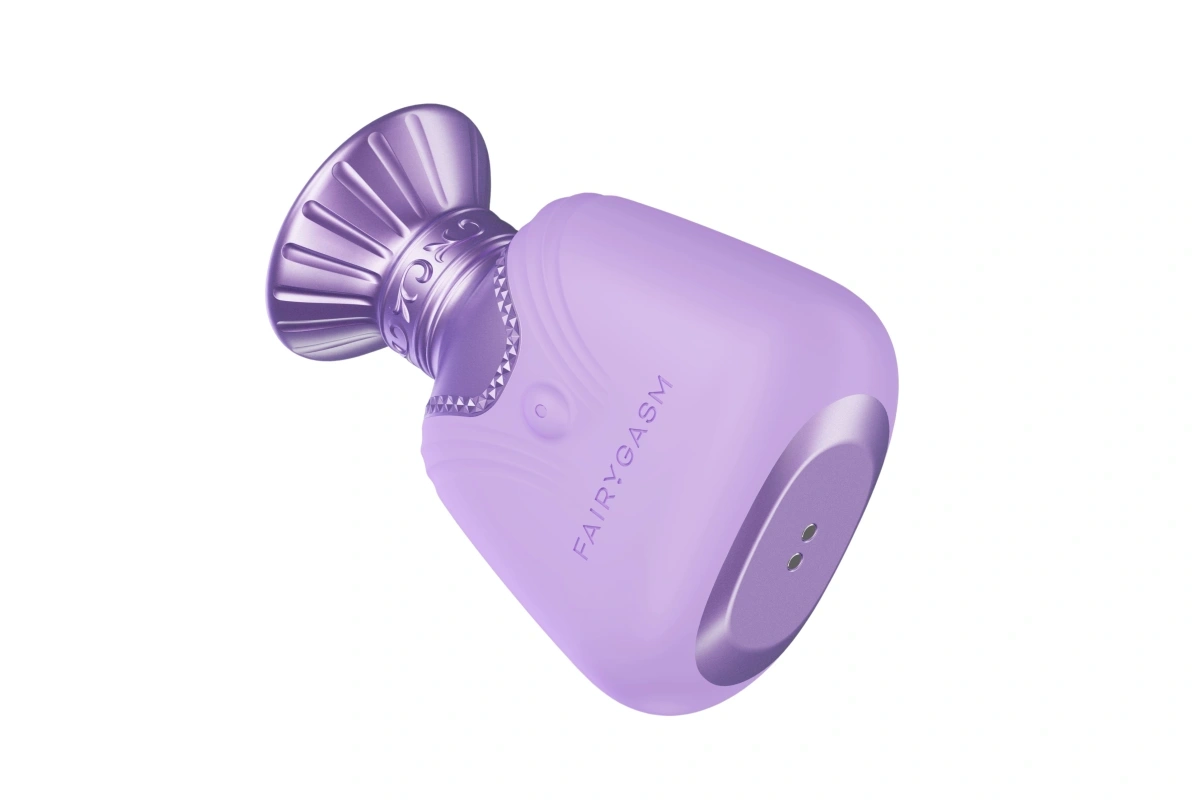Vibrator Perfumgasm Thrill FairyGasm, 9 Moduri Tapare, Silicon, USB, Mov, #7, Erotic24.ro