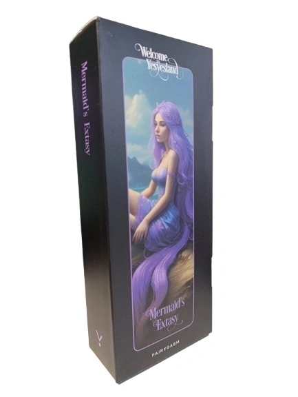 Vibrator Mermaids Extasy FairyGasm, 6 Moduri Vibratii, 6 Moduri Tapare, Silicon, USB, Mov, #5, Erotic24.ro