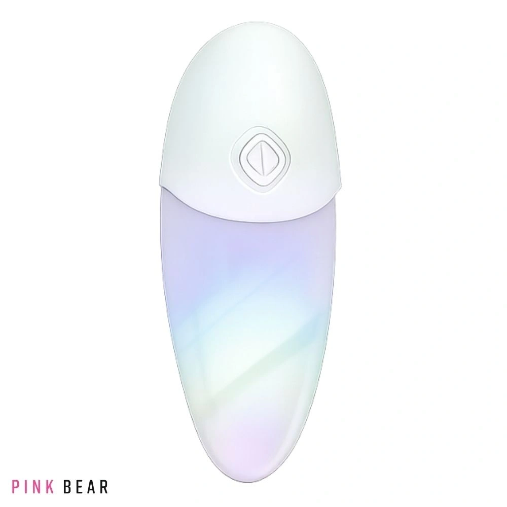 Stimulator Snugglee, 9 Moduri Suctiune, 9 Moduri Vibratii, Silicon, USB Magnetic, Alb, 12.2 cm, #6, Erotic24.ro