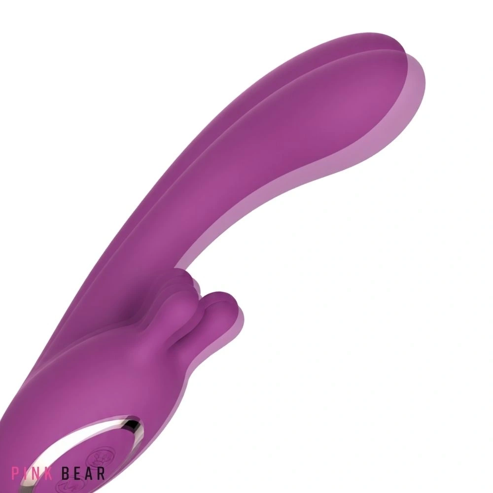 Vibrator Nexon, 9 Moduri Rotatii, 9 Moduri Vibratii, Silicon, USB, Mov, 19.4 cm, #3, Erotic24.ro