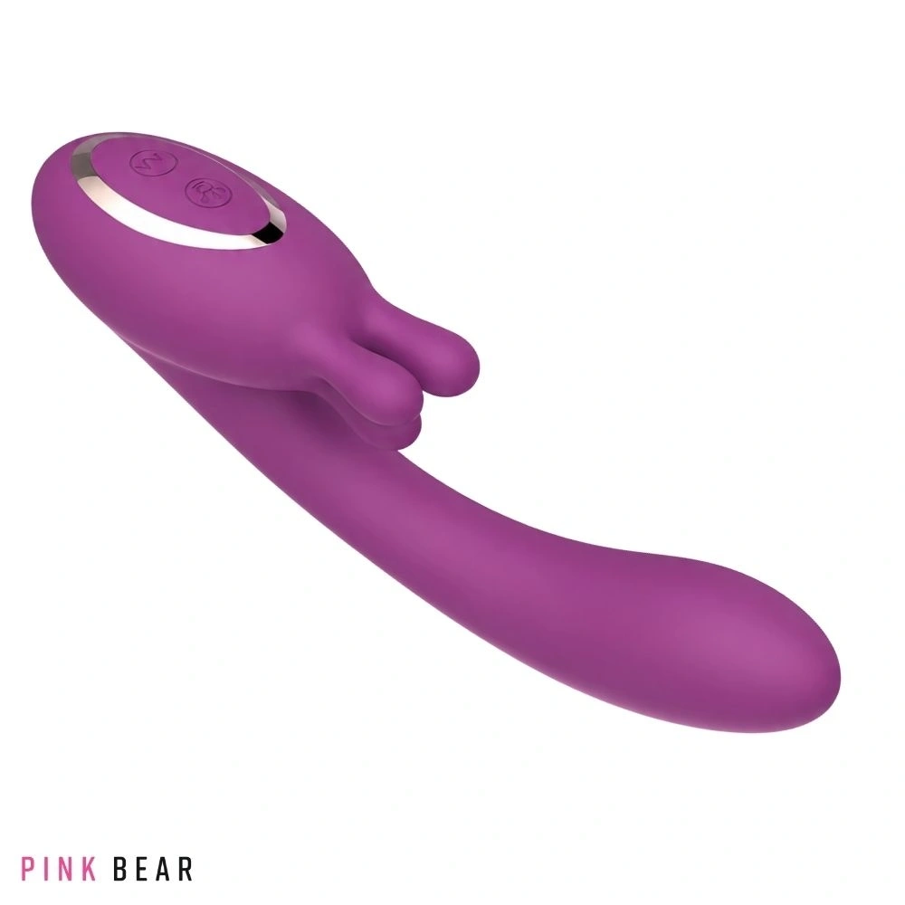Vibrator Nexon, 9 Moduri Rotatii, 9 Moduri Vibratii, Silicon, USB, Mov, 19.4 cm, #4, Erotic24.ro