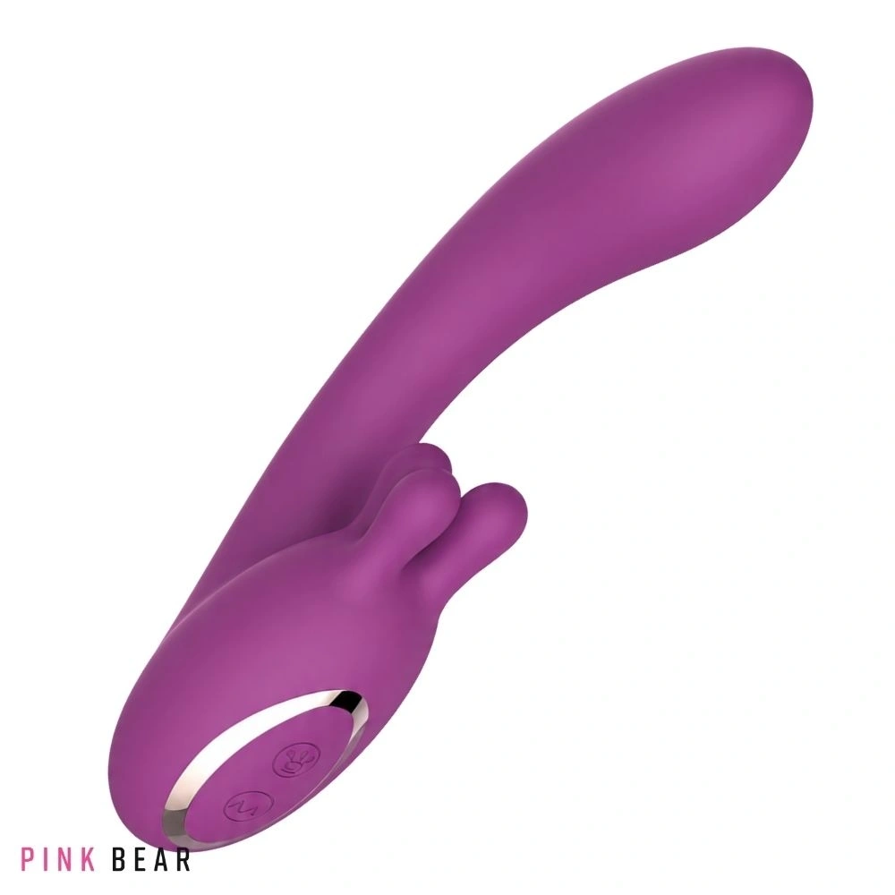 Vibrator Nexon, 9 Moduri Rotatii, 9 Moduri Vibratii, Silicon, USB, Mov, 19.4 cm, #2, Erotic24.ro