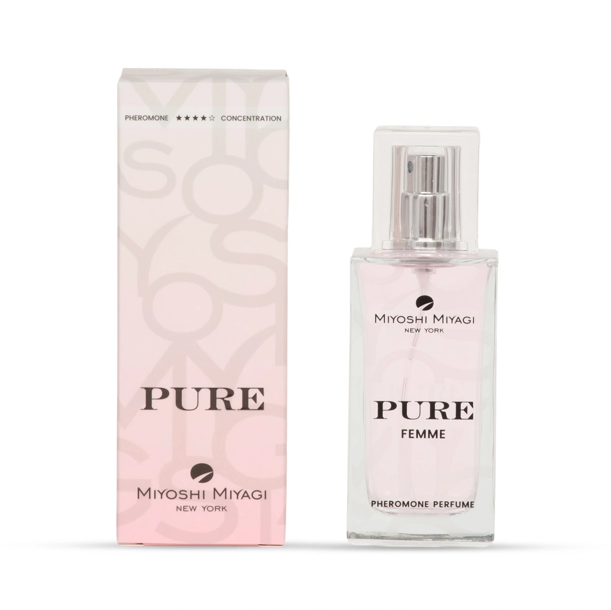 Parfum Natural pentru Femei cu Feromoni Miyoshi Miyagi PURE, 50 ml, Nr. 1, Erotic24.ro