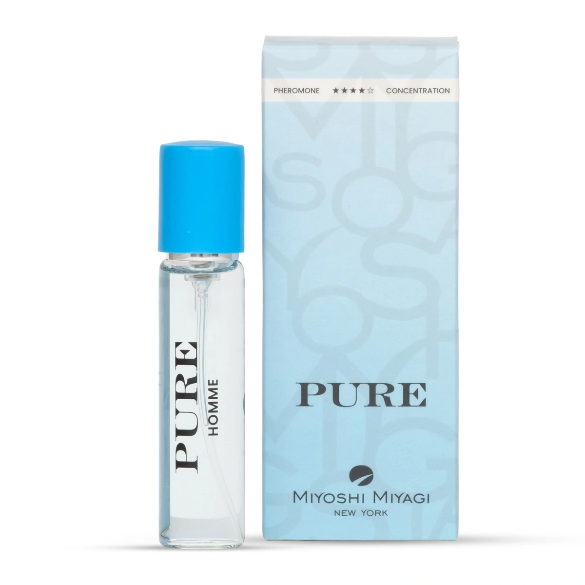 Parfum Natural pentru Barbati cu Feromoni Miyoshi Miyagi PURE 15 ml