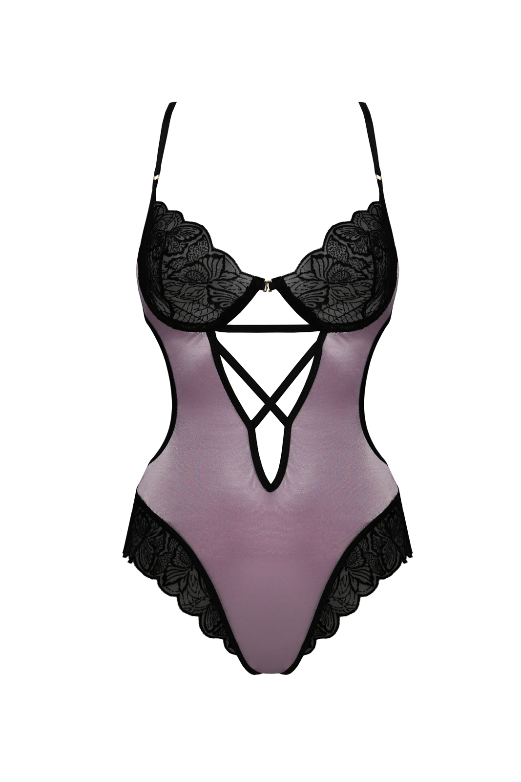 Body Betty, Roz/Negru, S/M, Nr. 3, Erotic24.ro