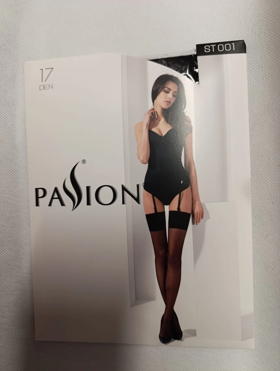 Ciorapi Sexy cu Banda Lata, 17 DEN, Negru, XS/S, Nr. 4, Erotic24.ro