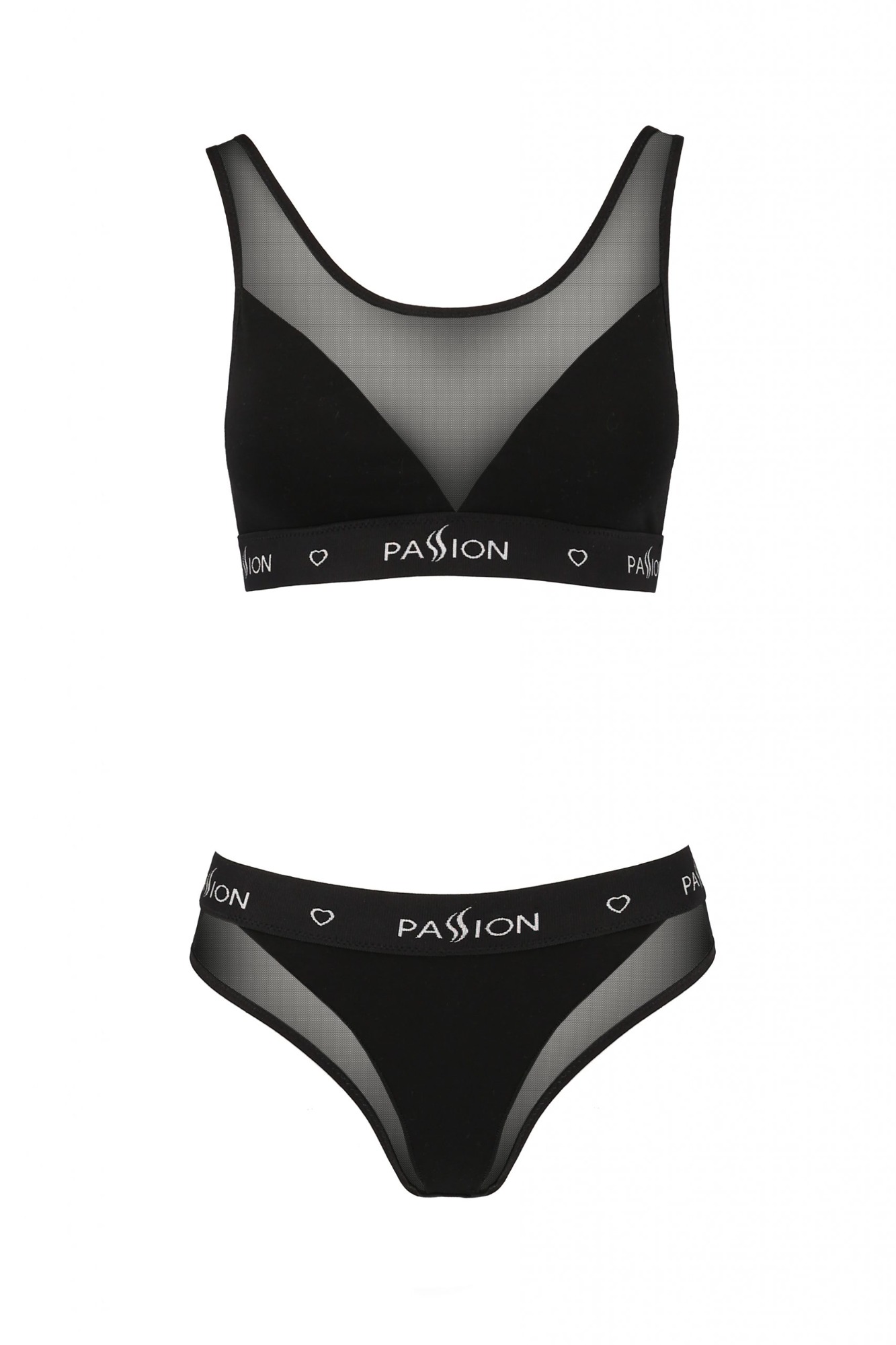 Sutien cu Plasa Sport Edition, Negru, S, #3, Erotic24.ro