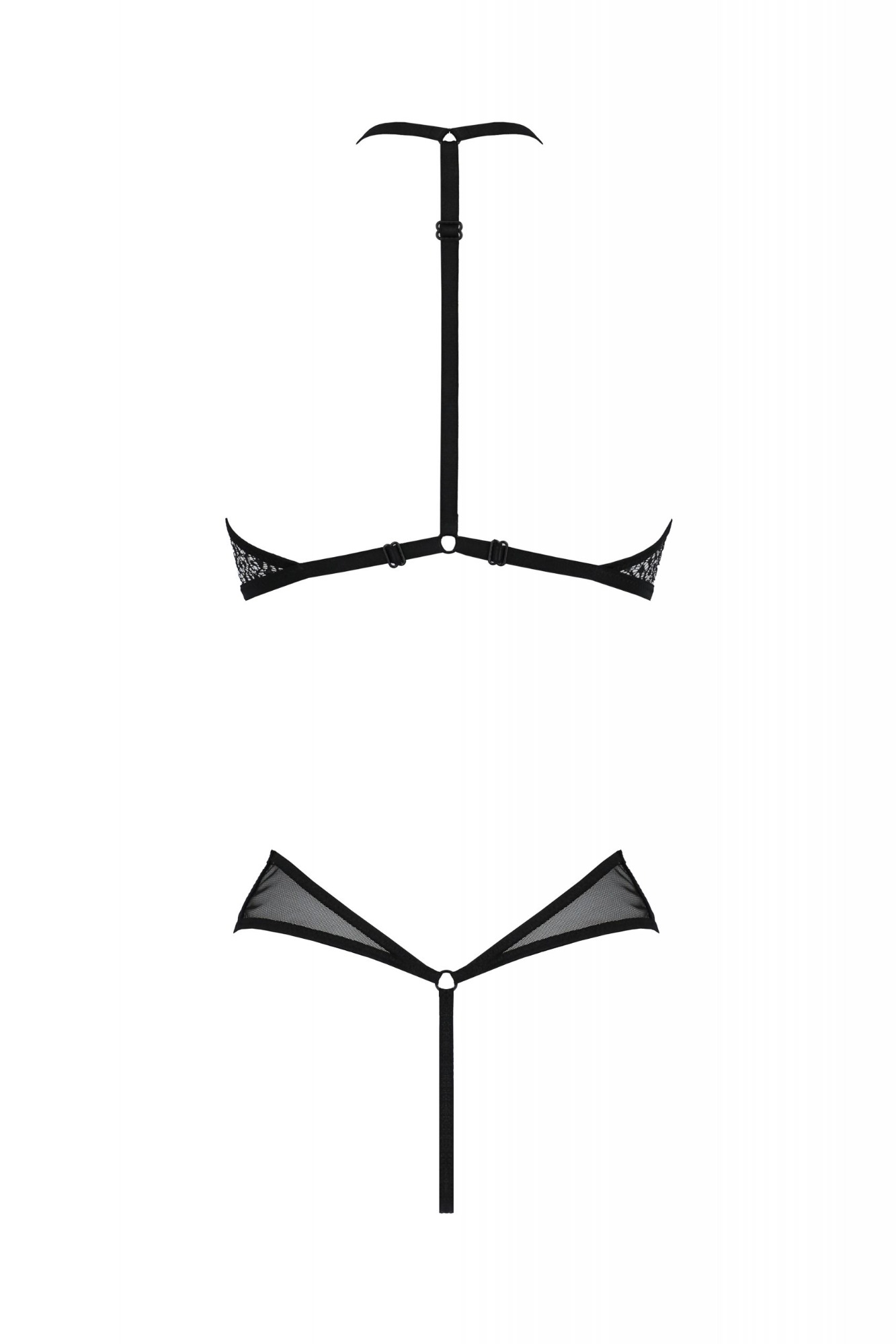 Body Senzual Satara, Negru, S/M, #4, Erotic24.ro