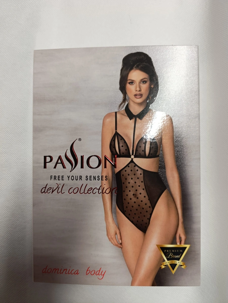 Body Dominica, Negru, L/XL , #6, Erotic24.ro