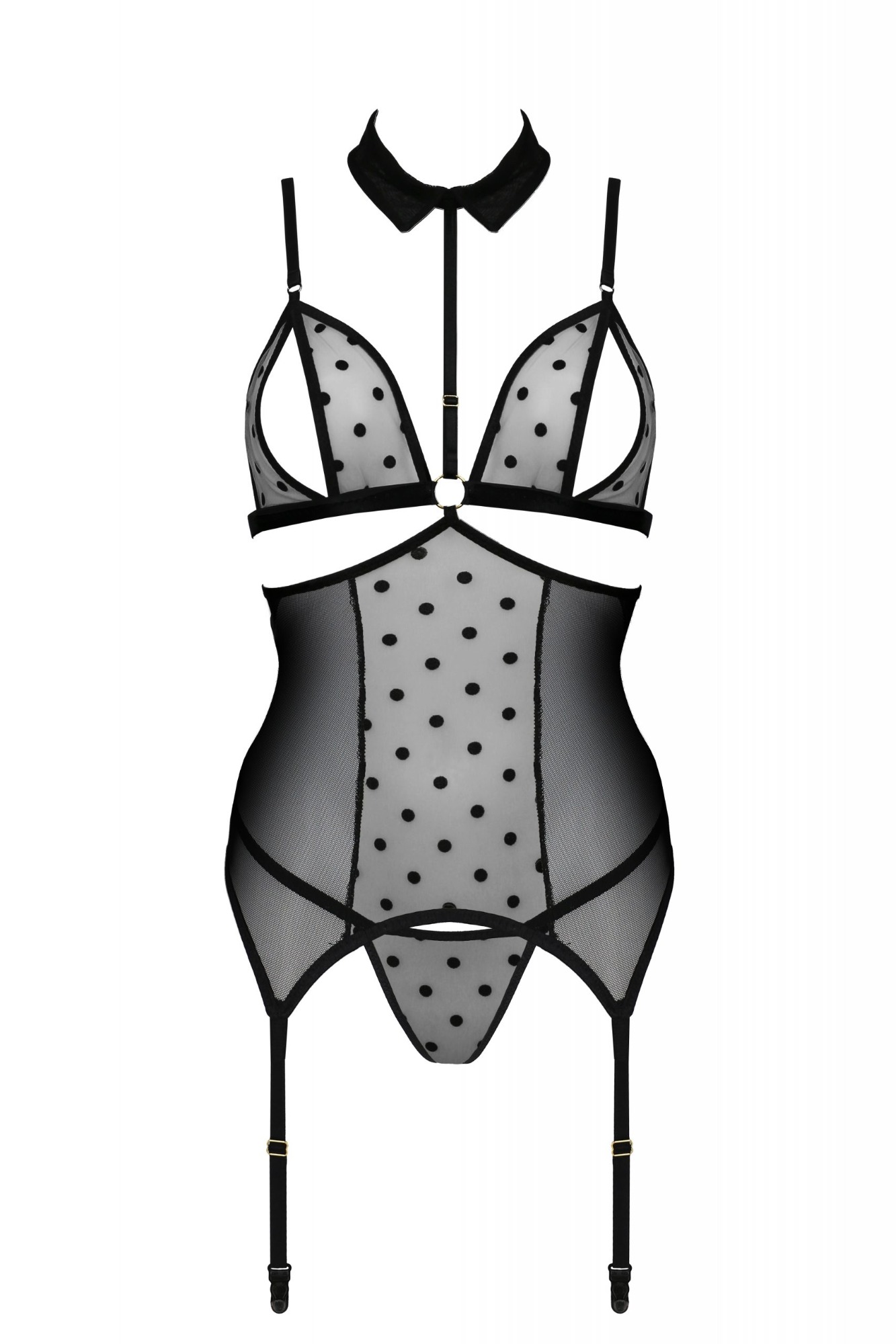 Corset si Bikini Dominica, Negru, L/XL, #3, Erotic24.ro