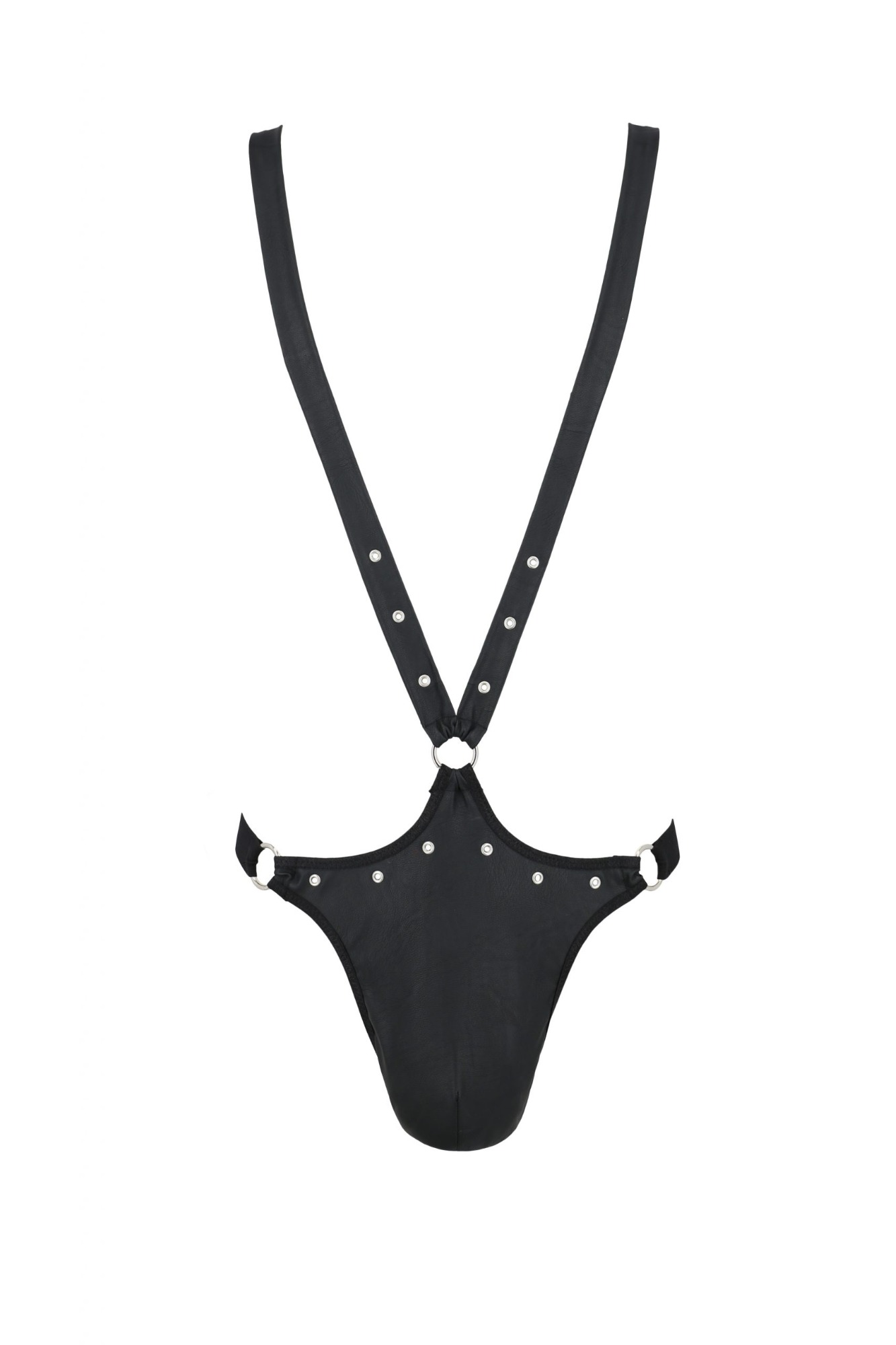  Body Harry din Piele Ecologica, Negru, XXL/XXXL , #3, Erotic24.ro