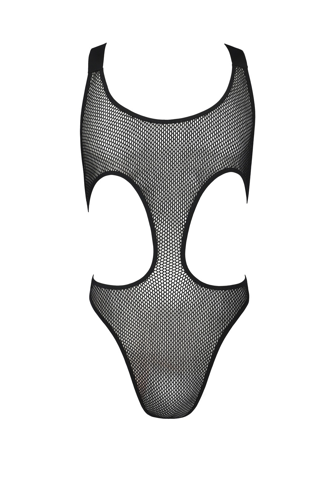 Body Leon din Plasa, Negru, L/XL, #3, Erotic24.ro