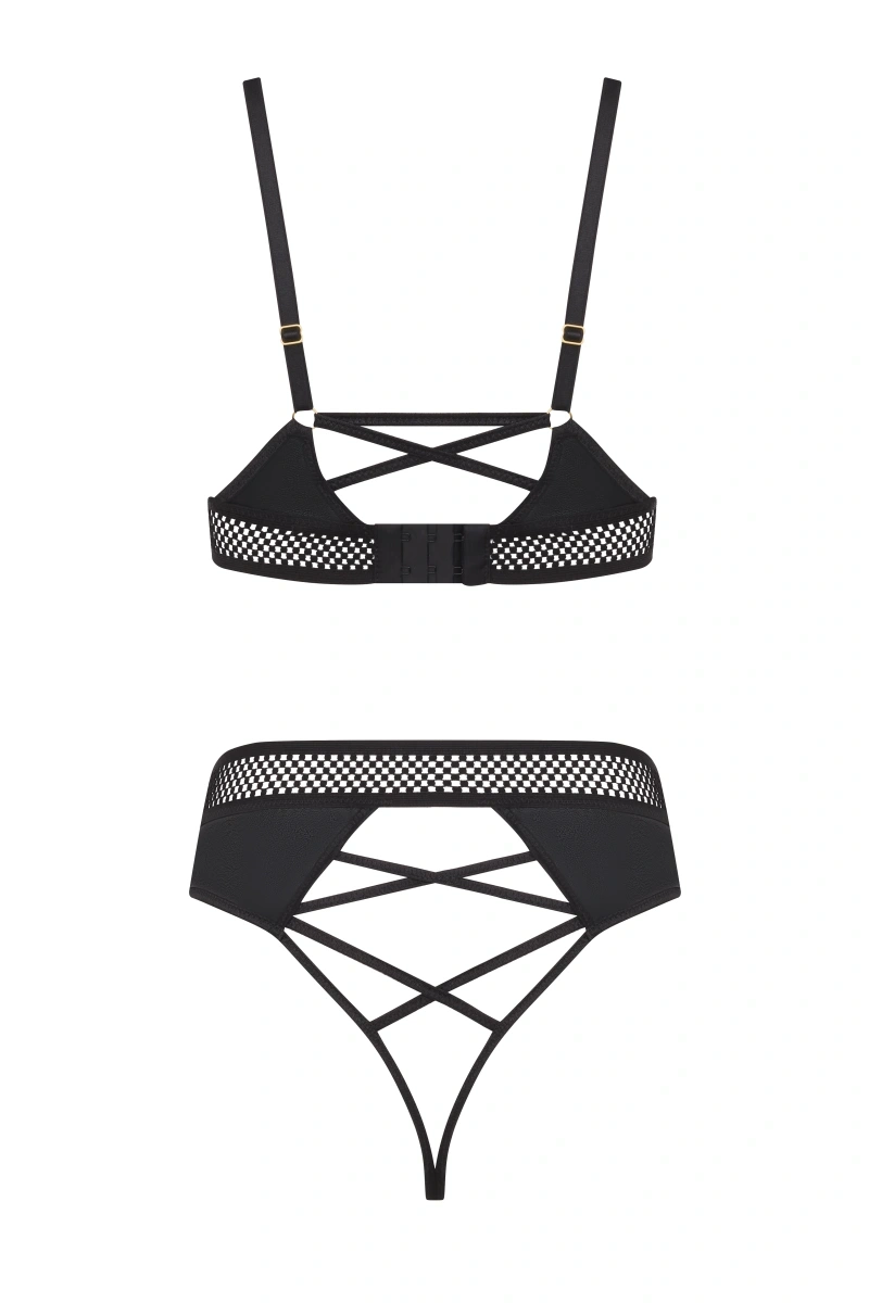 Set Lenjerie KRISTEEN, 2 Piese, Negru S/M, Nr. 4, Erotic24.ro