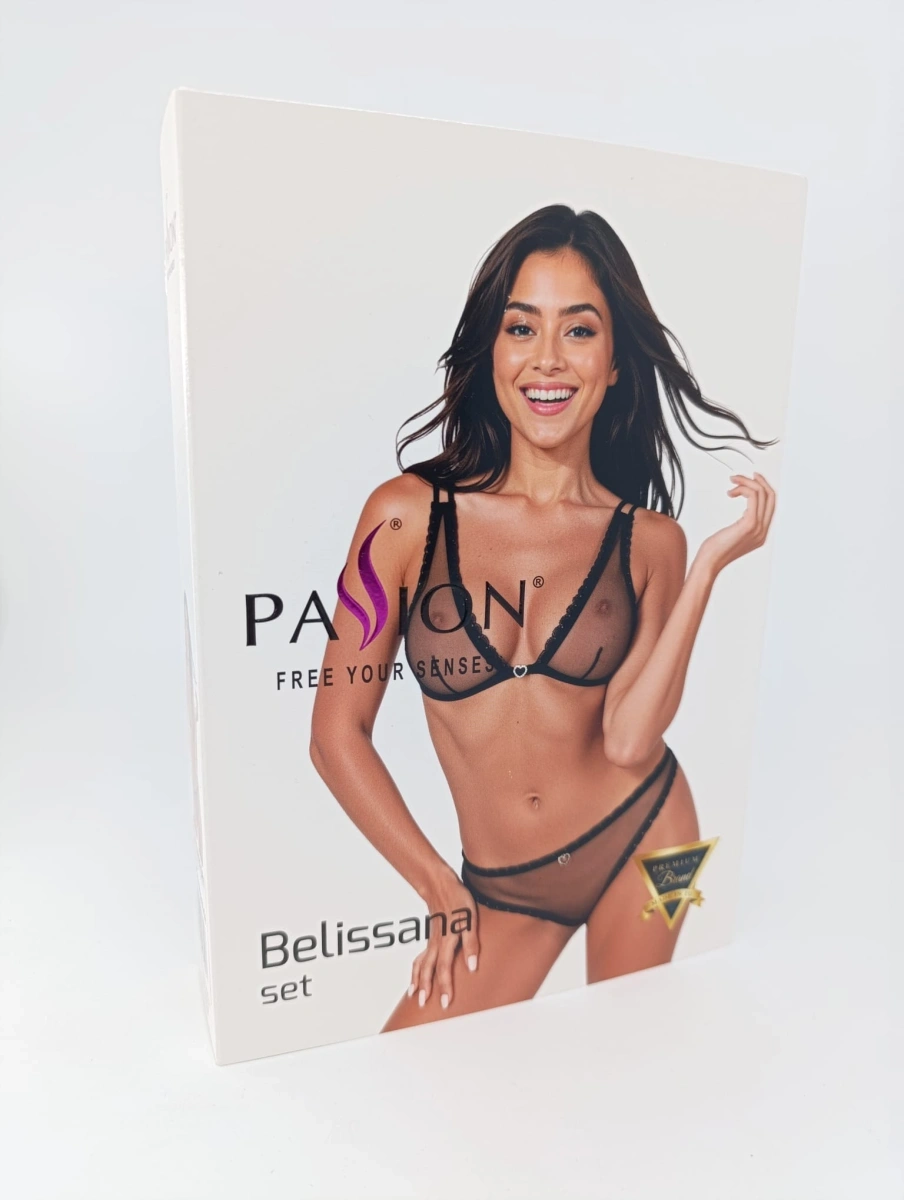 Set Lenjerie BELISSANA Sutien, Bikini, Negru, S, #7, Erotic24.ro