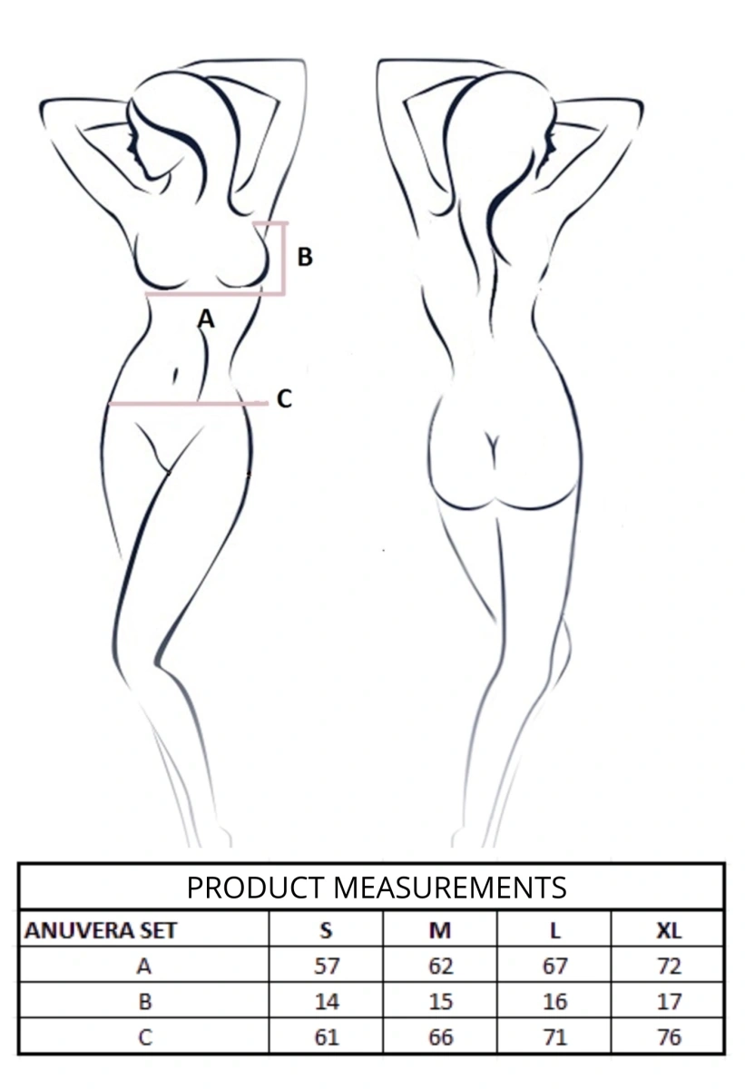 Set Lenjerie Anuvera 2 Piese, Rosu, L/XL, #5, Erotic24.ro